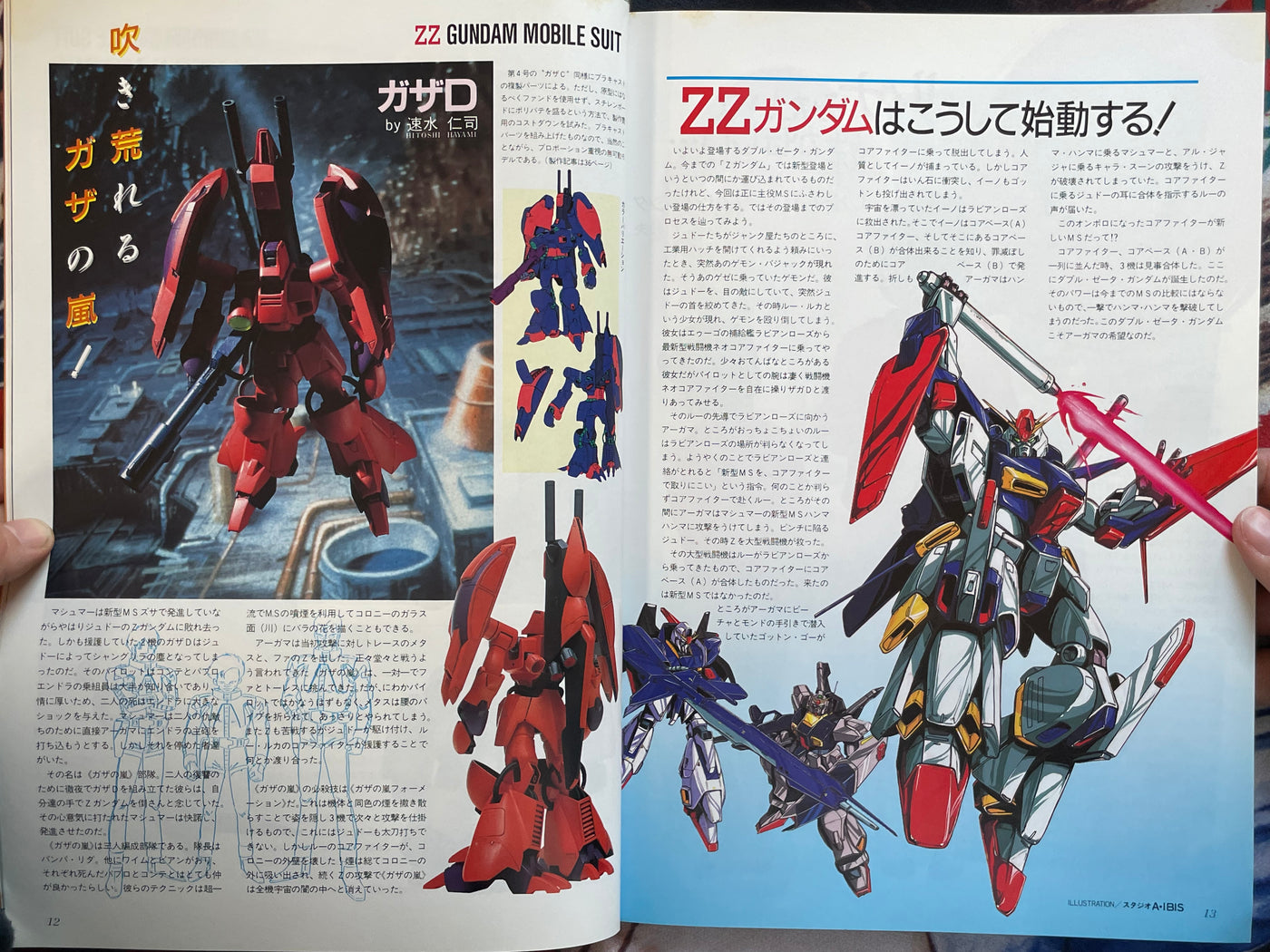 B-Club 6: Gundam ZZ Kondo Kazuhisa Issue (1986)