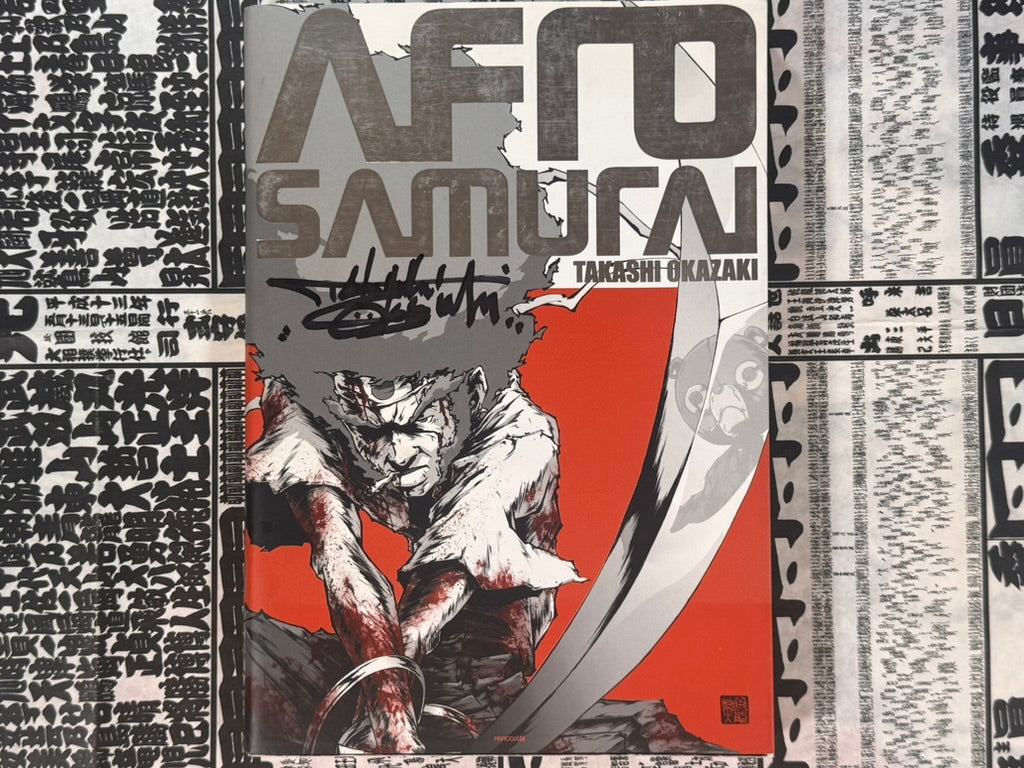 SIGNED Afro Samurai by Takashi Okazaki (2009)-thumbmail-1