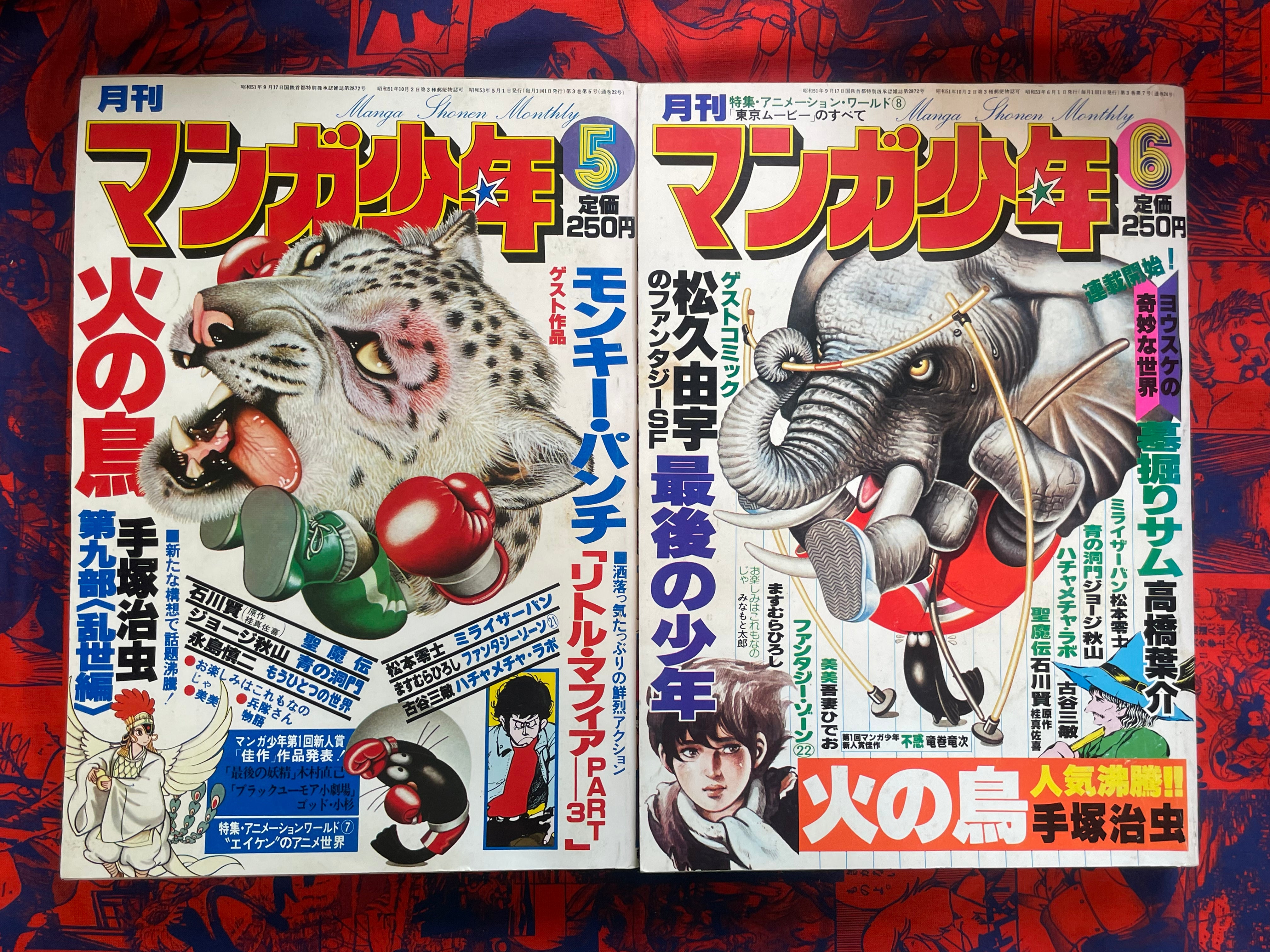Monthly Manga Shonen Magazine 1-12 Full Set (1978)