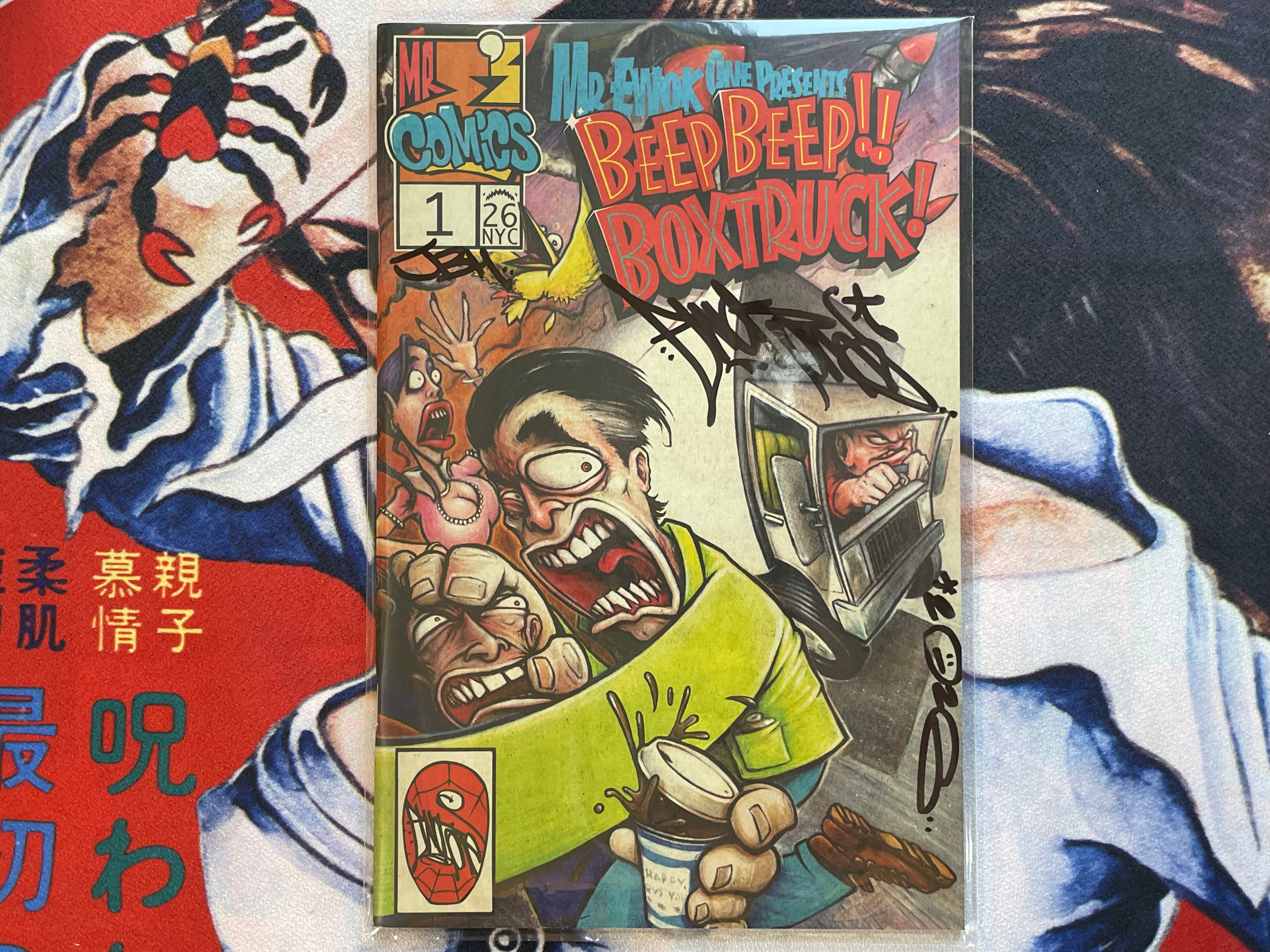 SIGNED Mr. Ewok One Presents Beep Beep! Boxtruck! Vol. 1 "Dirty" Version (2025)-thumbmail-1