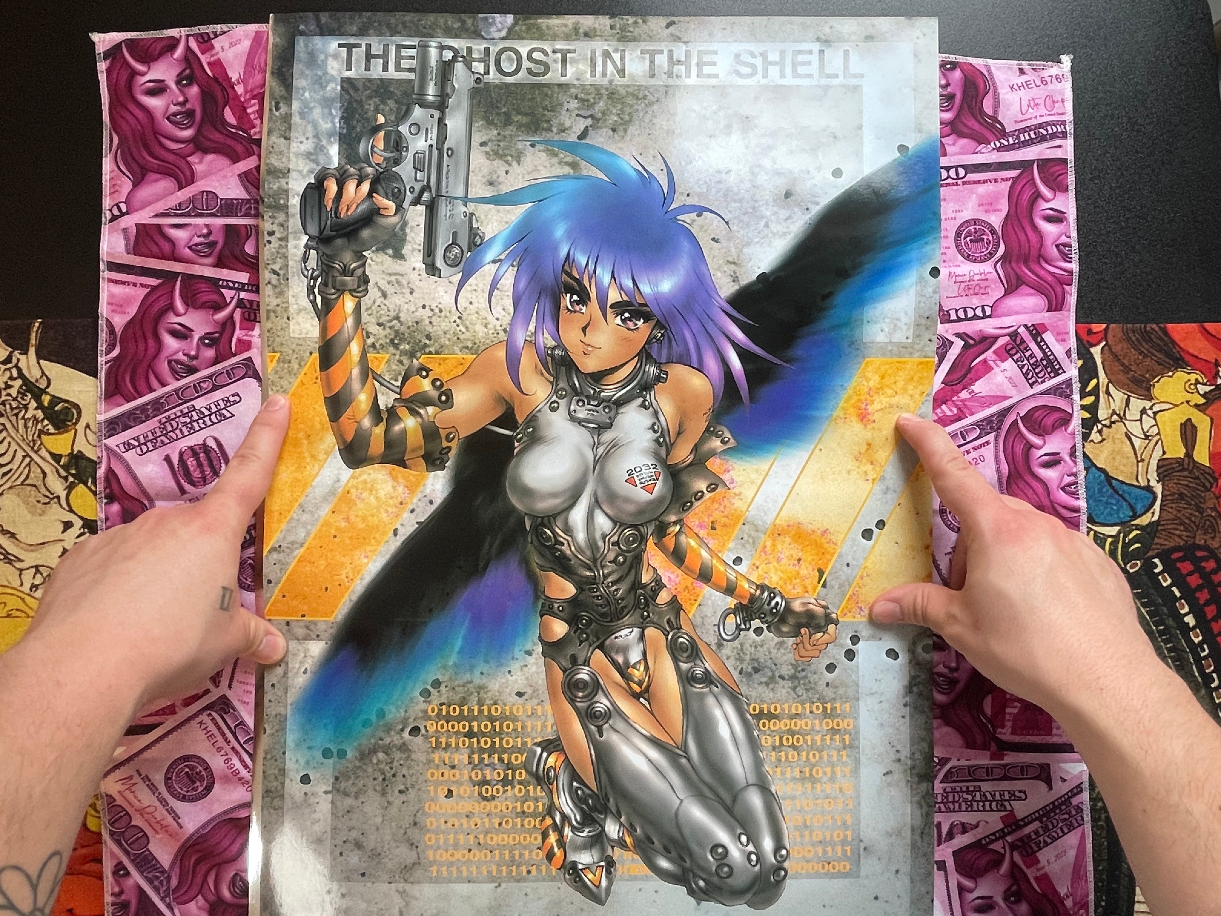 Cyberdelics Ghost in the Shell Super Graphic Collection Box Set w/ Shipping Box
