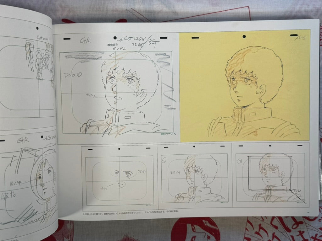 Yoshikazu Yasuhiko: Drawings for Animation from Mobile Suit Gundam the