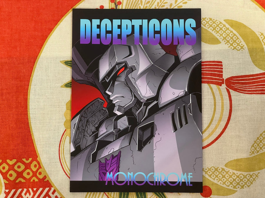 Doujinshi Monochrome: Decepticons SIGNED by Naoto Tsushima (1993)