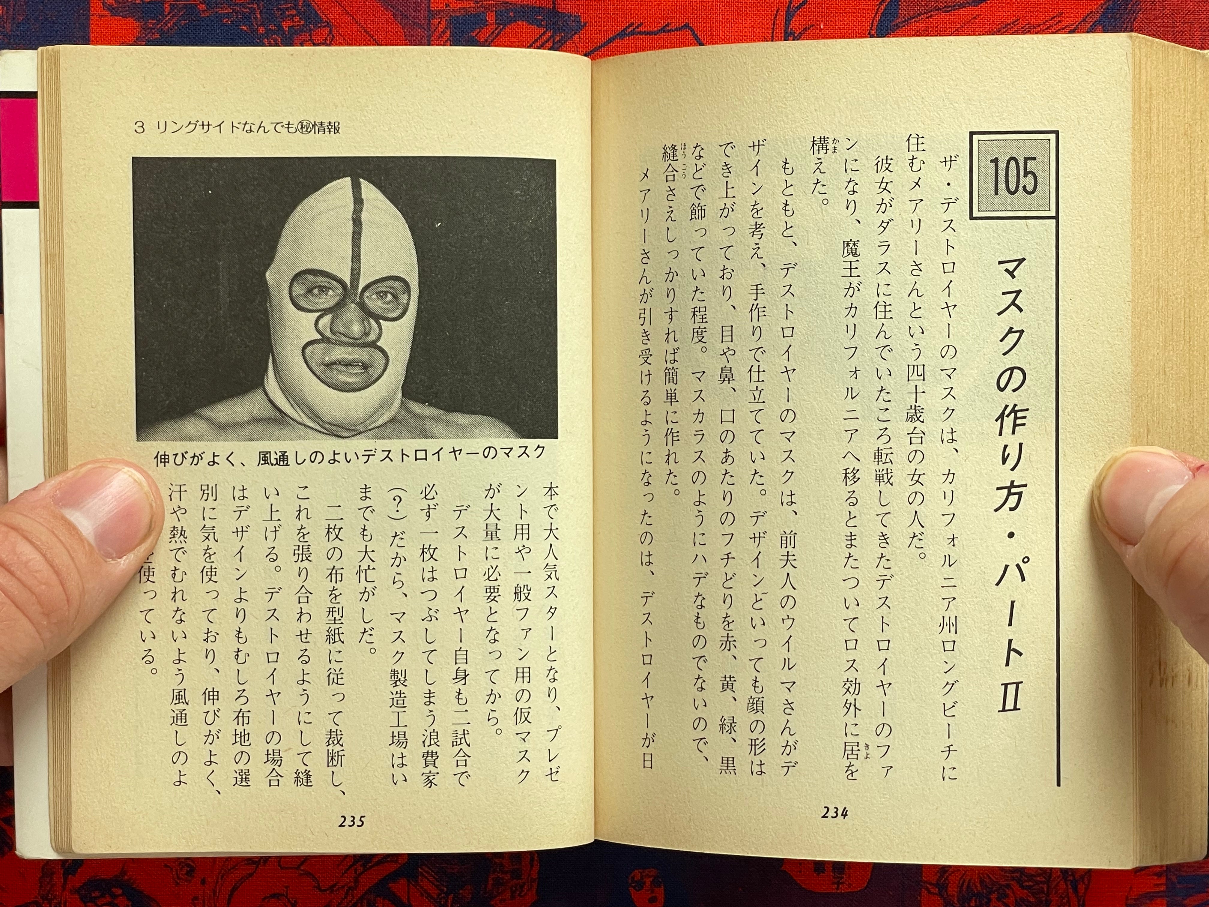 Pro Wrestling Everything Professor - bunko sized by Morioka Riu (1982)