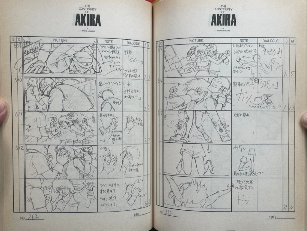 THE CONTINUITY OF AKIRA ２冊 The Continuity Of Akira Vol. 1 & 2 (1988) by Katsuhiro Otomo