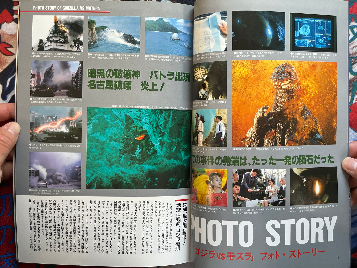 Special Graphix Godzilla vs Mothra by Screen Special Edition (1992)