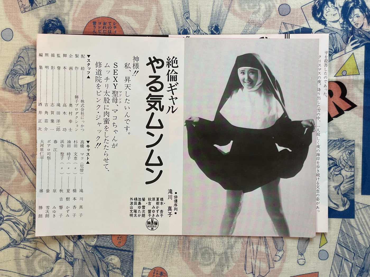Movie Promo Poster: Matchless Girl Fully Willing (1985)
