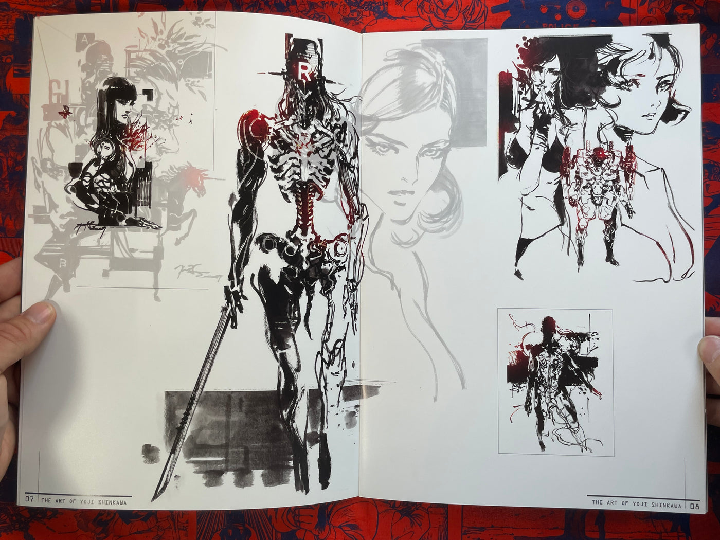 The Art of Yoji Shinkawa Sketch Book (2011)