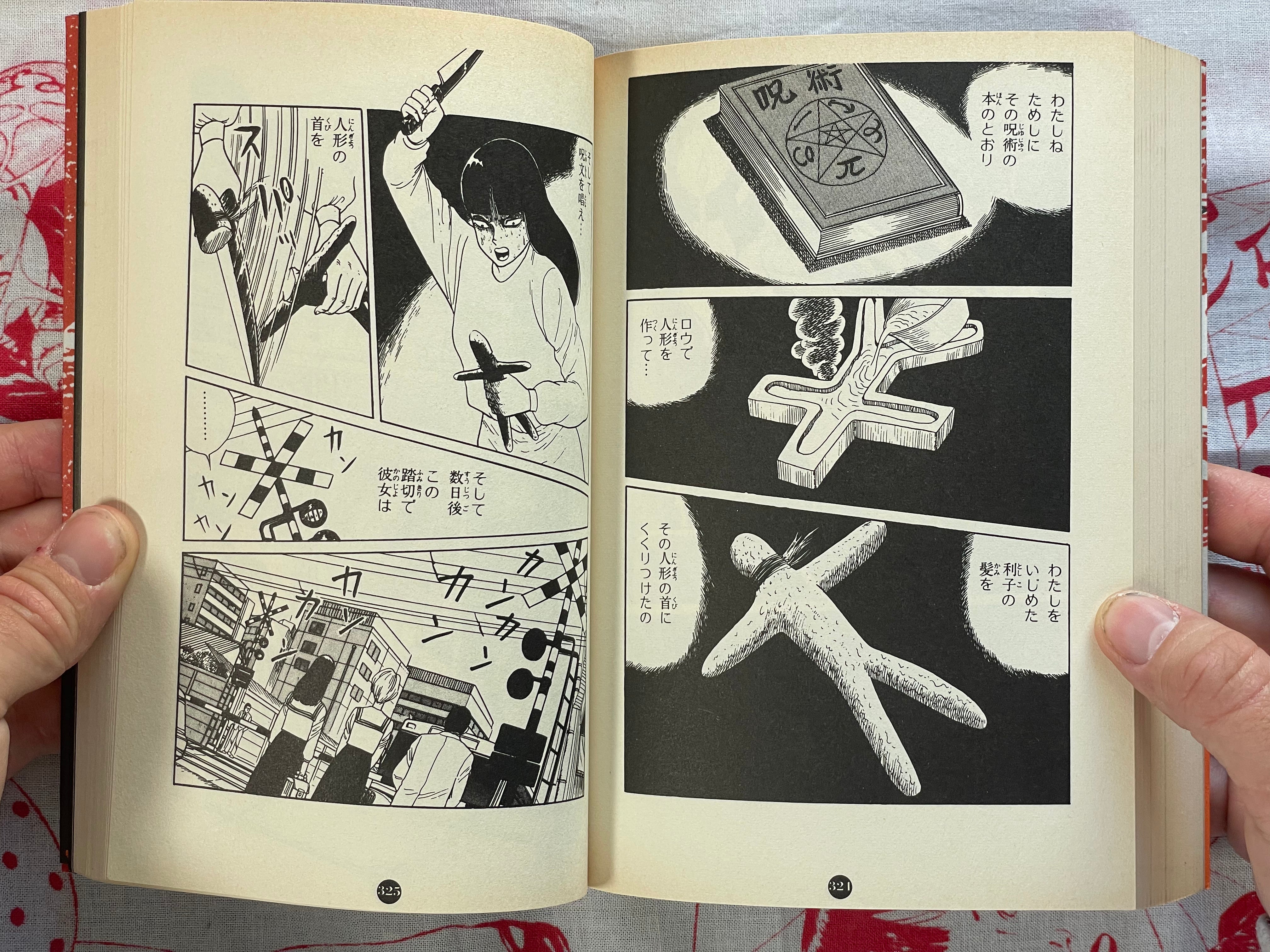 Cursed Manga Fan by Tsuruoka Hosai (1998)