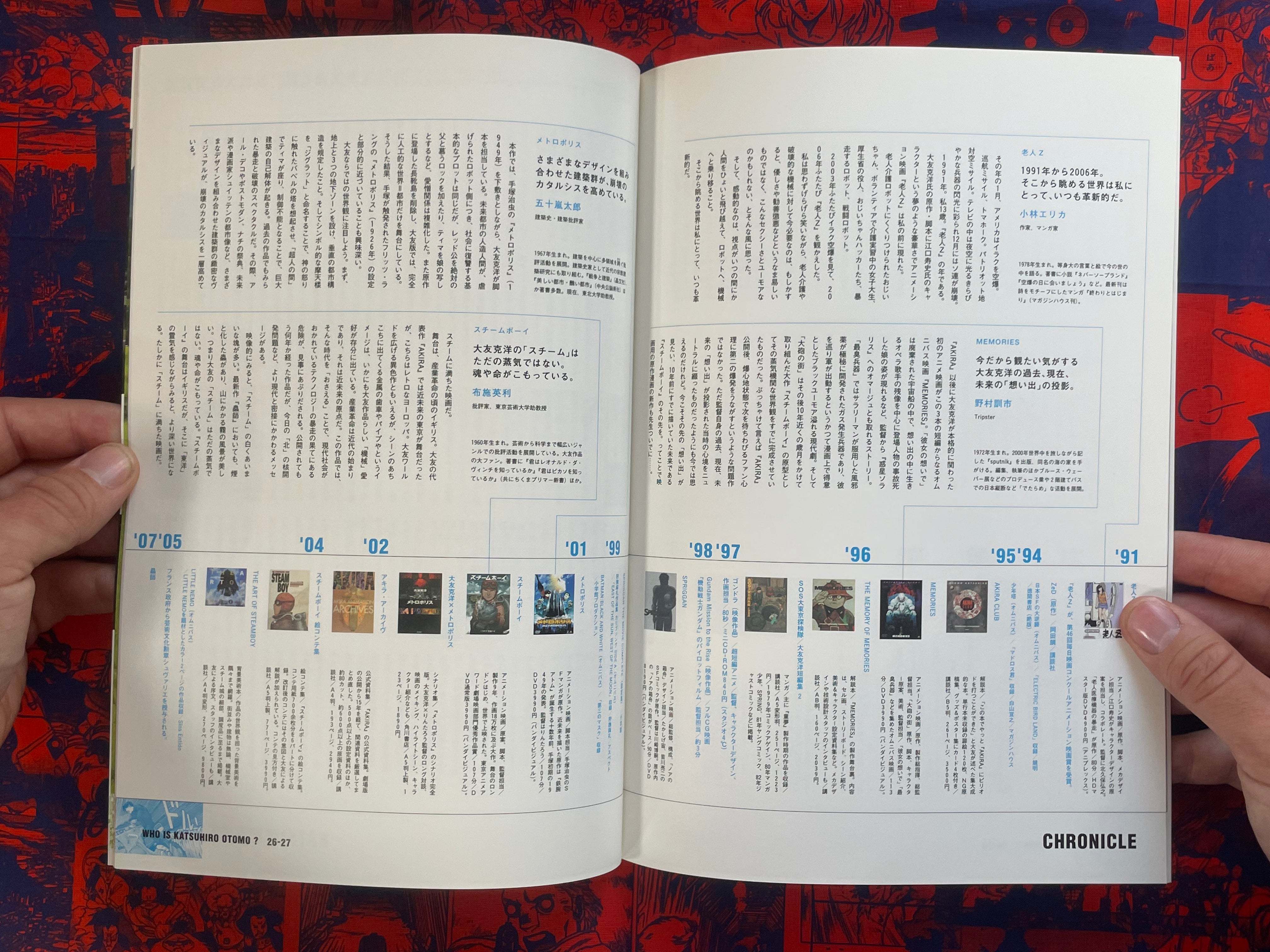 Who is Katsuhiro Otomo? Brutus Magazine and Manga Supplemental (2007)