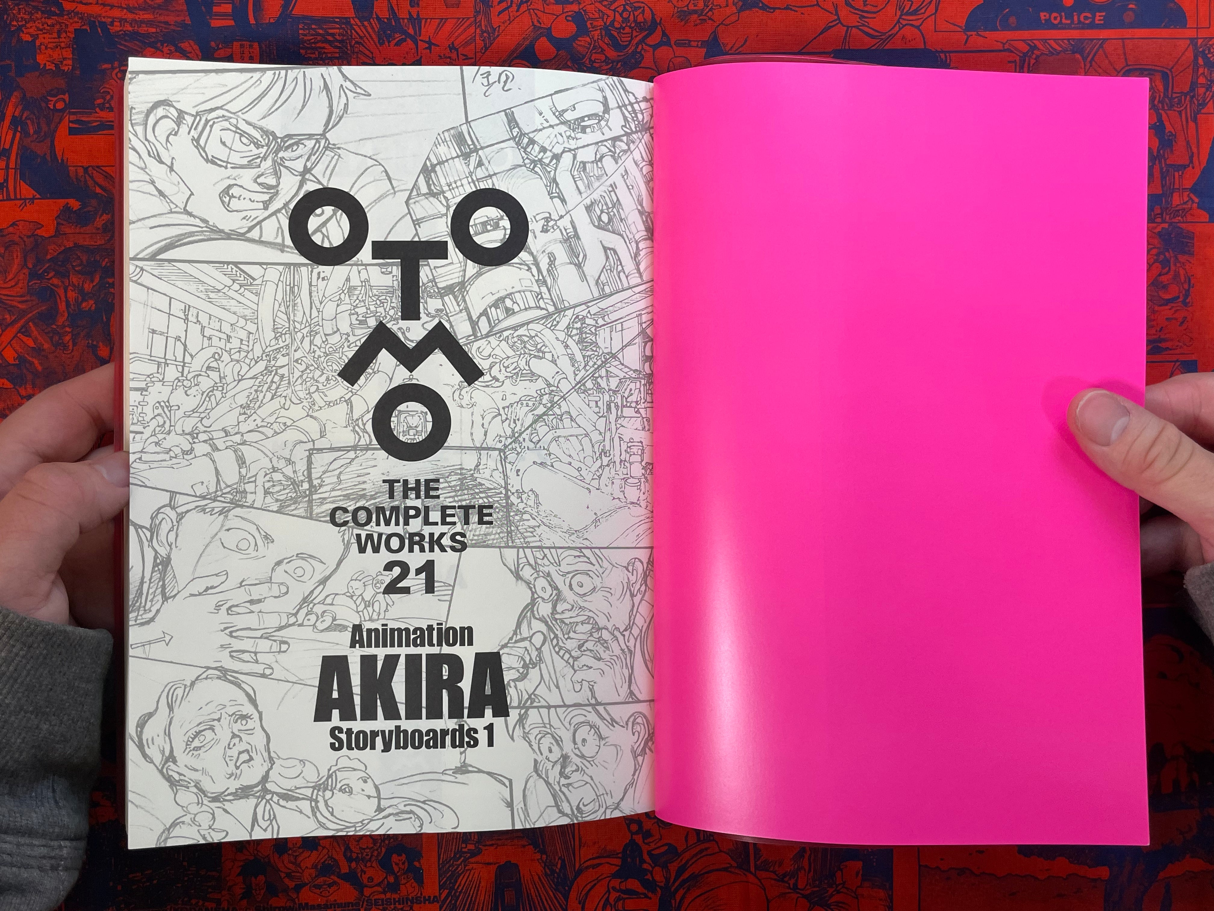 Otomo The Complete Works 21 + 22: Akira Animation Storyboards 1 + 2 (2022)