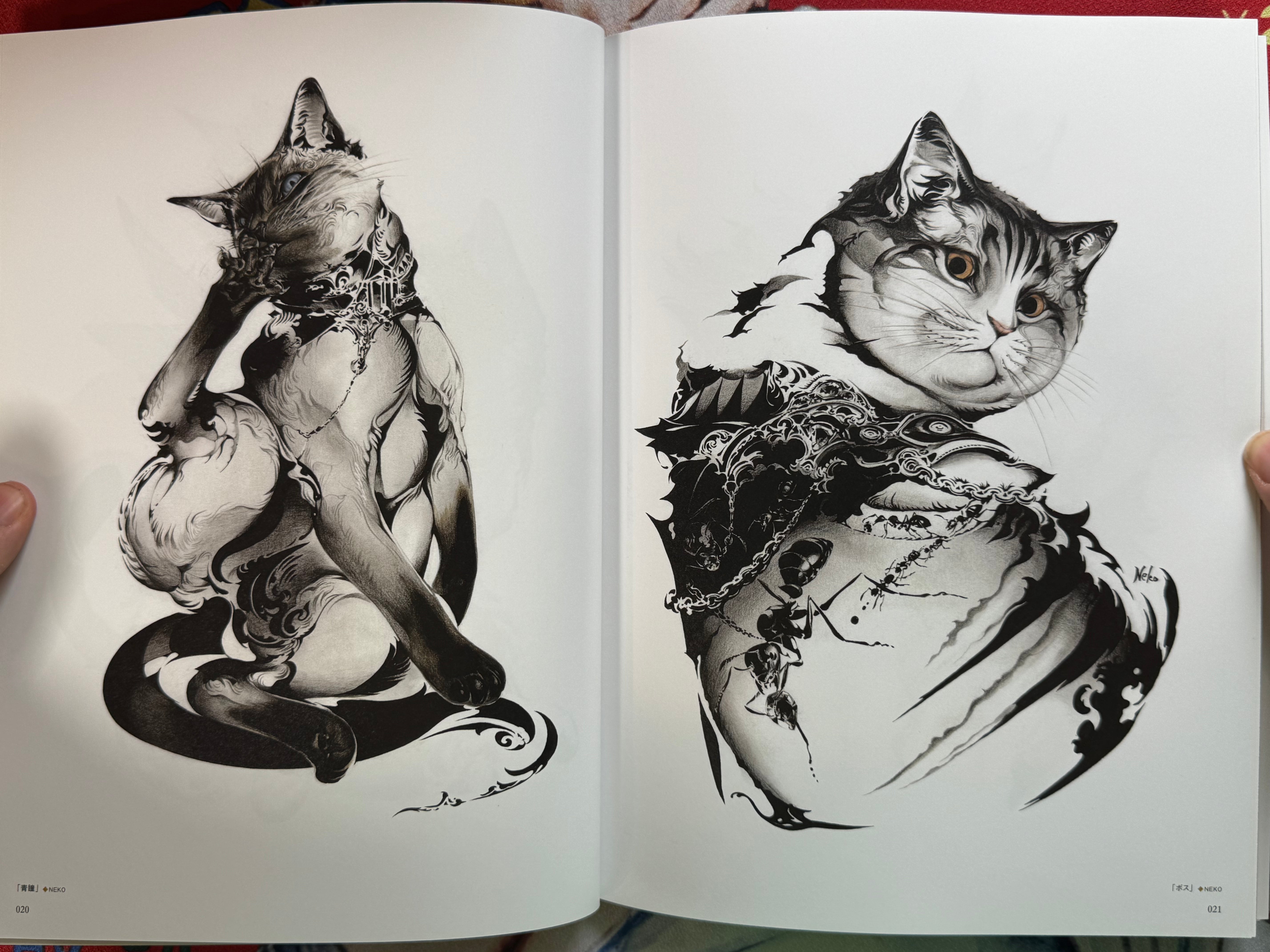 Feast and the Beast - w/ SIGNED postcard by NekoshowguN (2021)