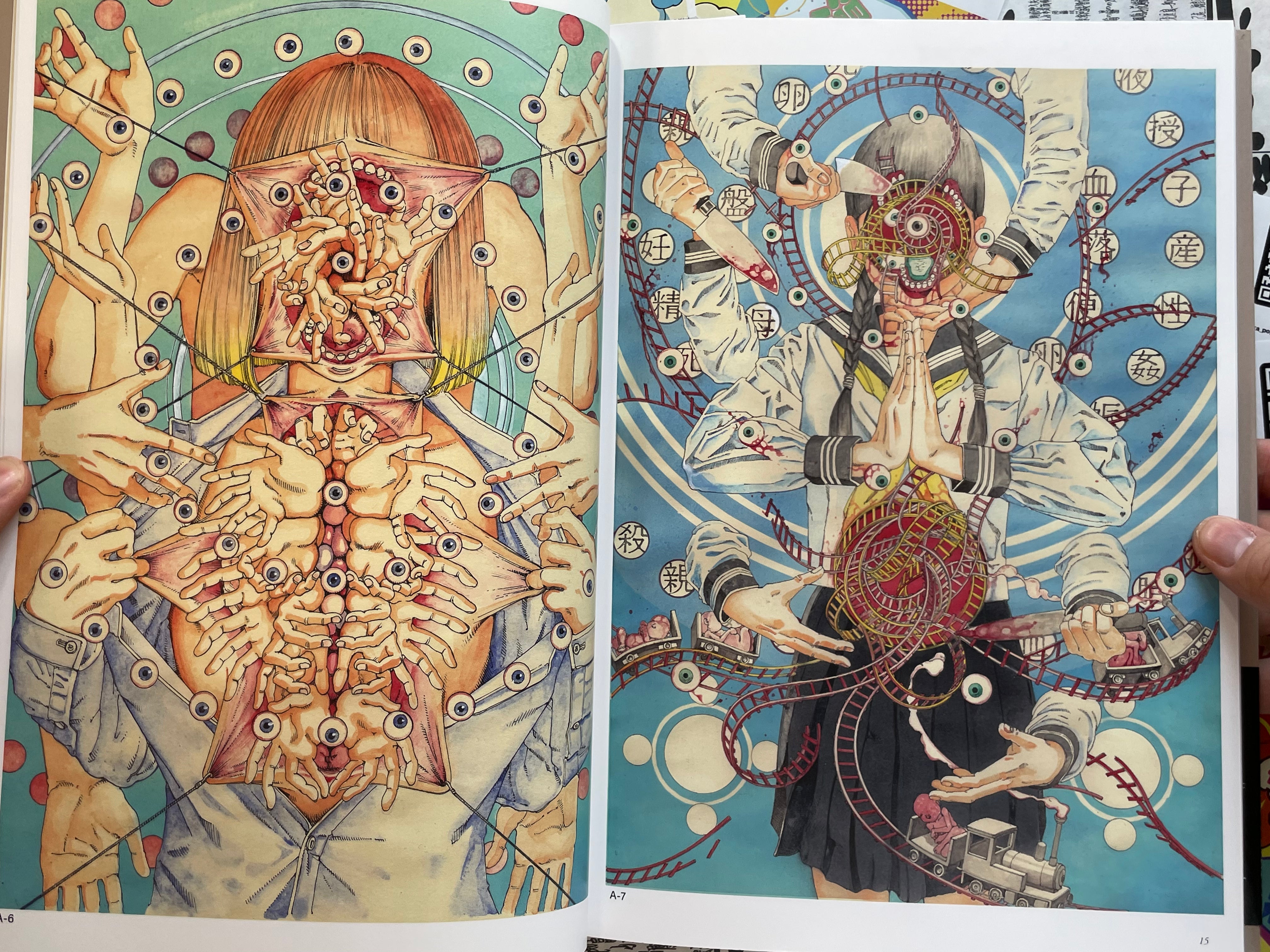 The Most Bizarre Artworks in the World! by Shintaro Kago (2023)-thumbmail-6