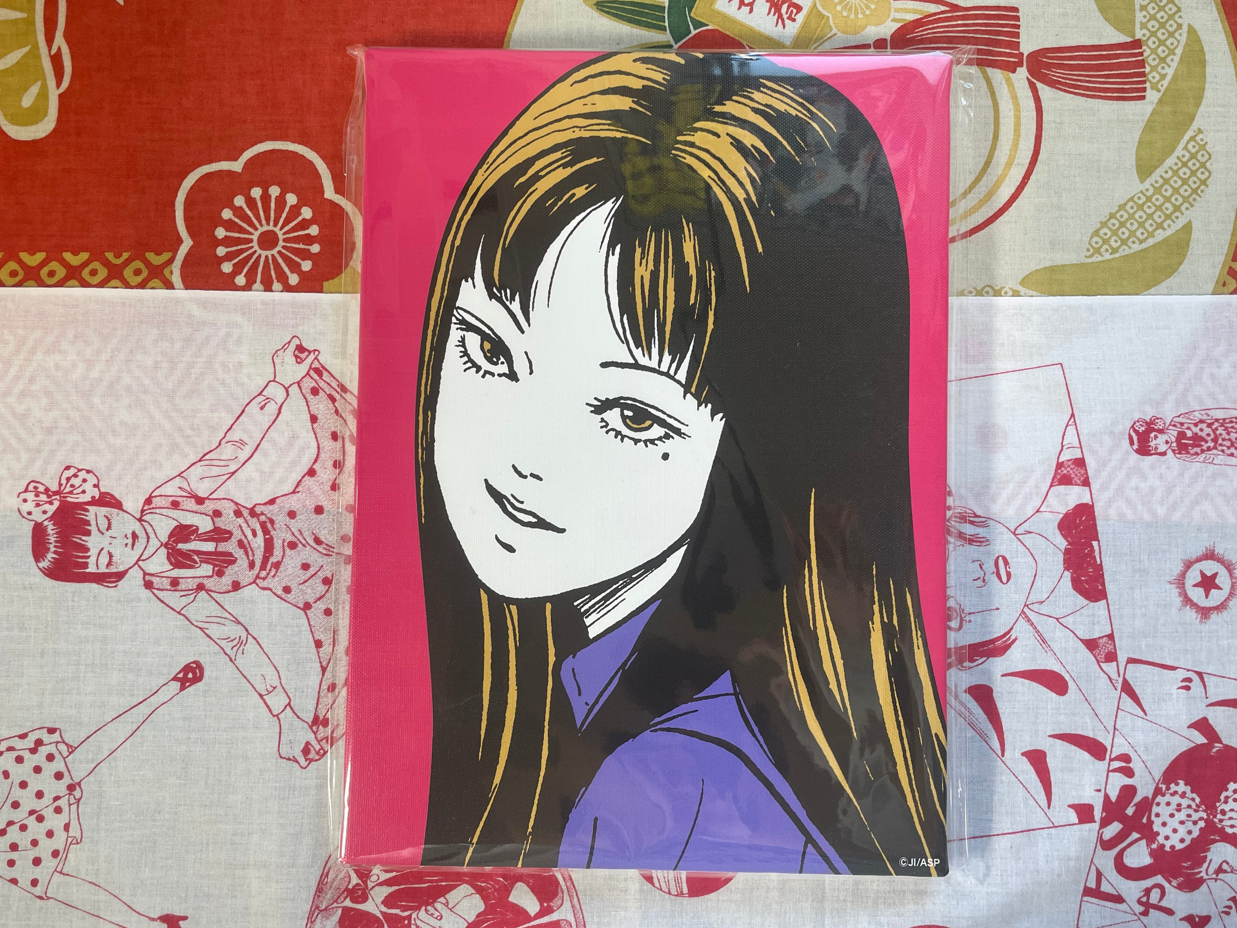 Junji Ito's Tomie (Pink) Canvas Print