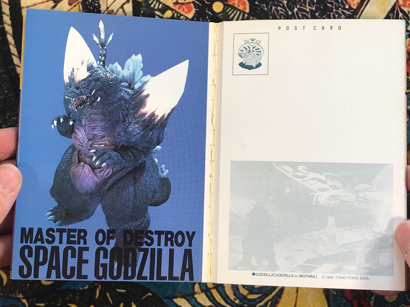 Godzilla vs Space Godzilla Postcard Collection (1992)