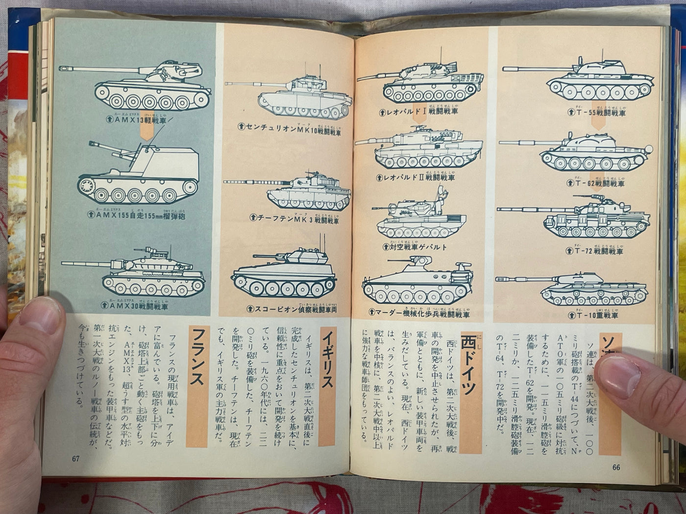 Tank Large Encyclopedia Hardcover by Jaguar Baks (1980)