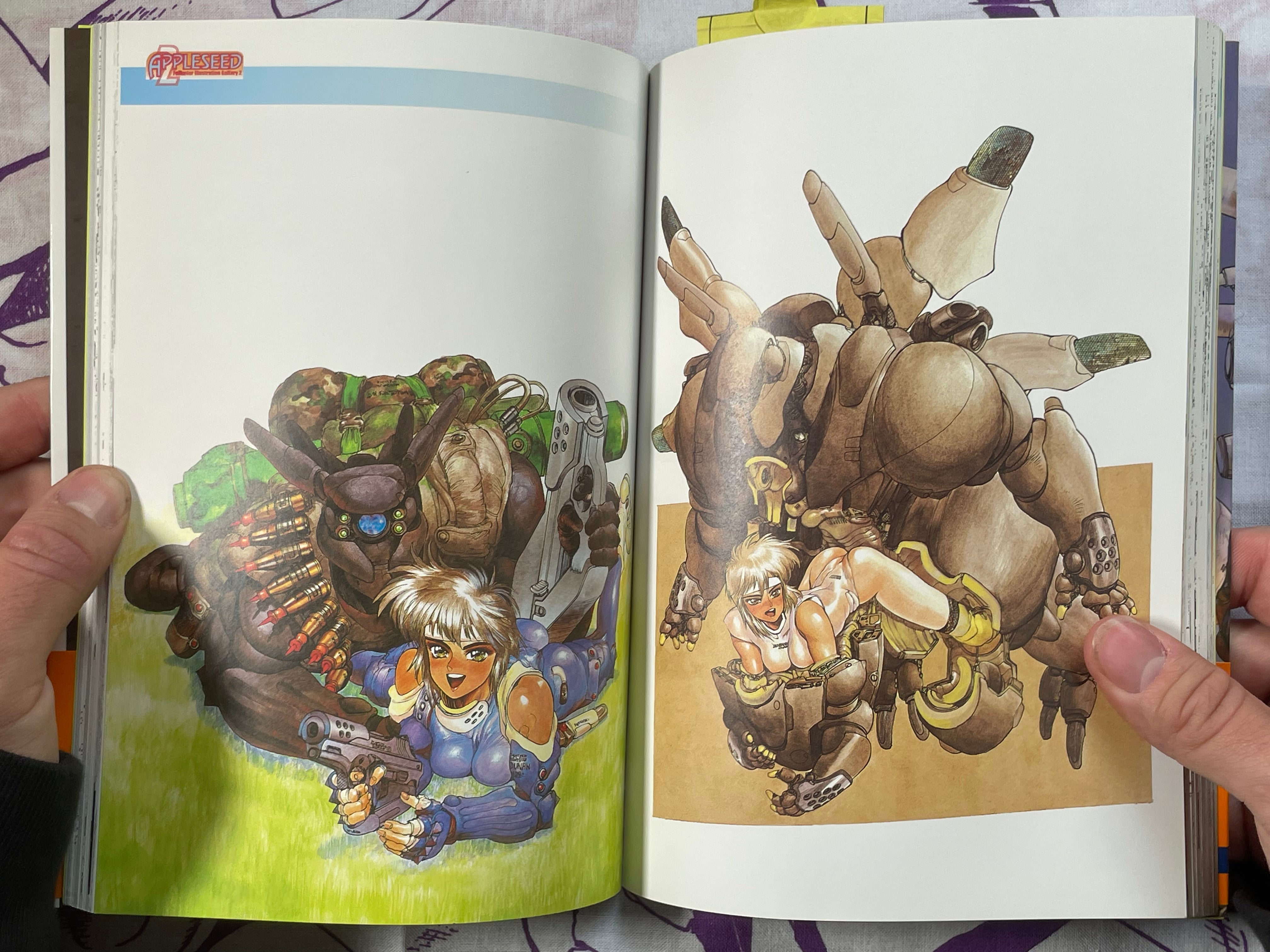 Appleseed Illust & Data by Shirow Masamune (2001)