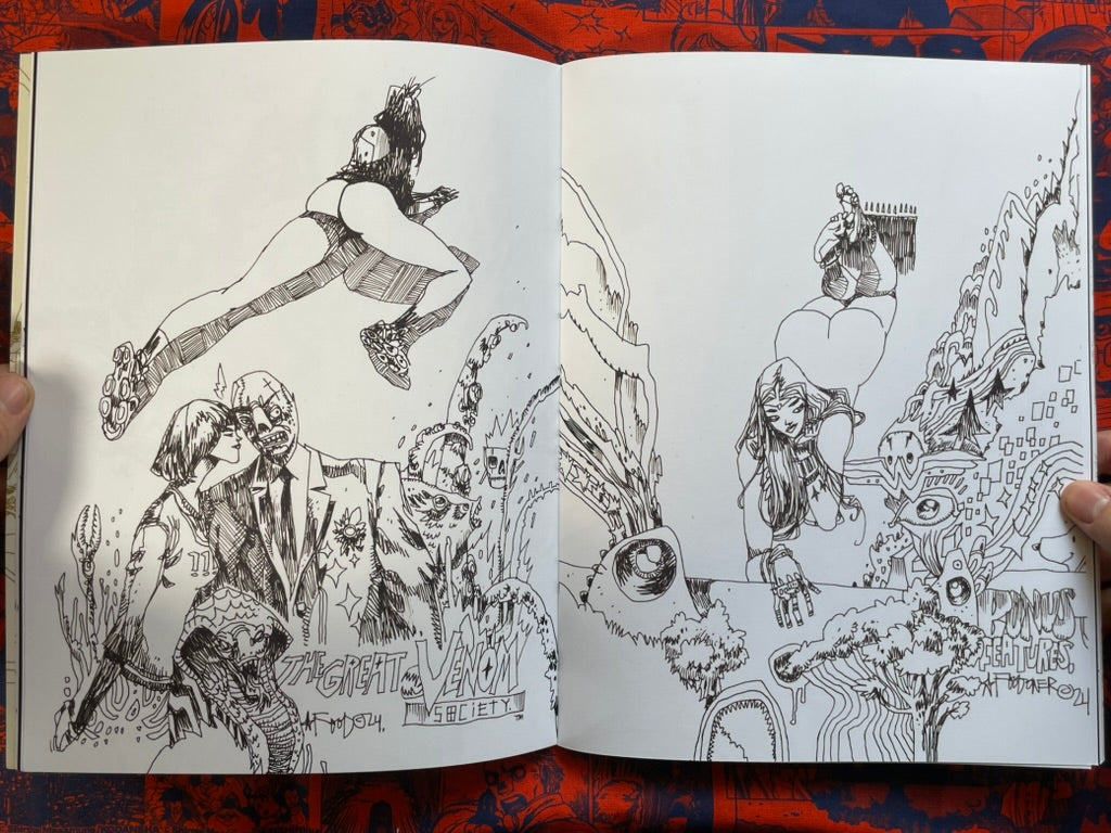 Jim Mahfood The Ballpoint Slayer Vol. 2 X Japan Book Hunter 3/3 Limited (2025)