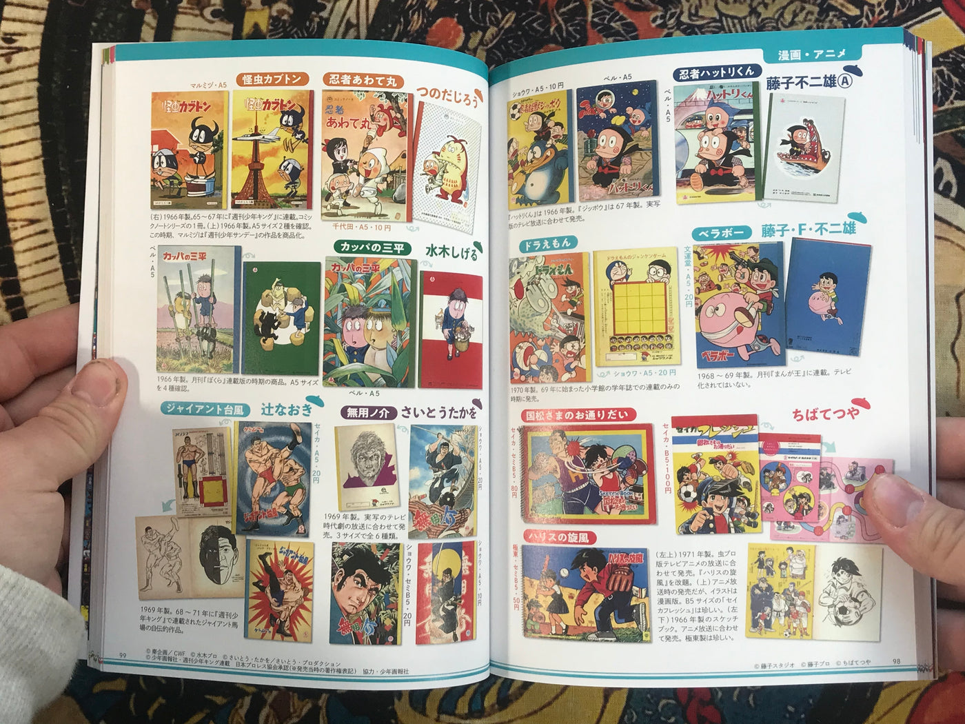 Japan Nostalgic Character Notebook by Tatsumi Mook