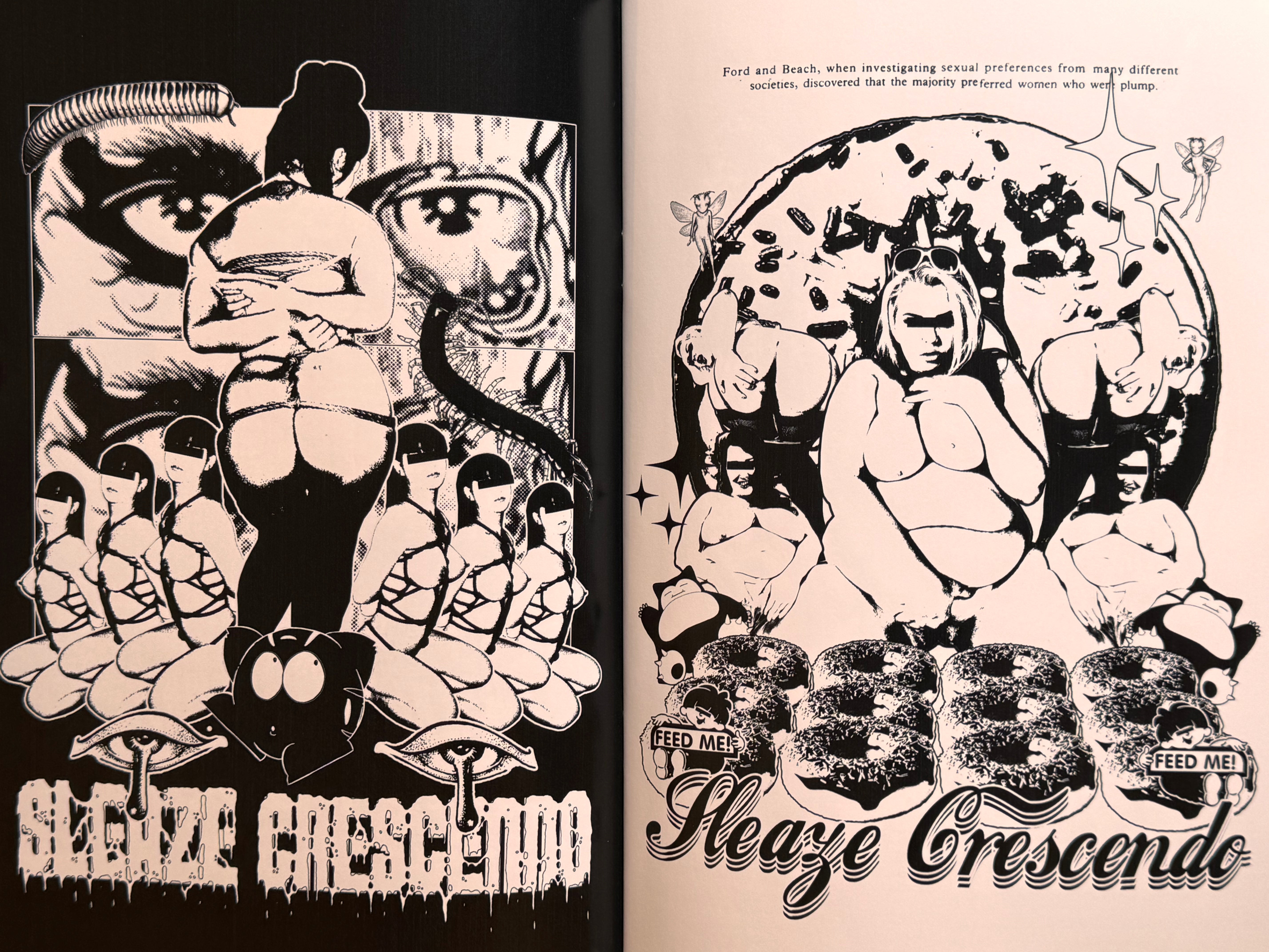 Sleaze Crescendo Issue One w/ Limited Poster & Sticker