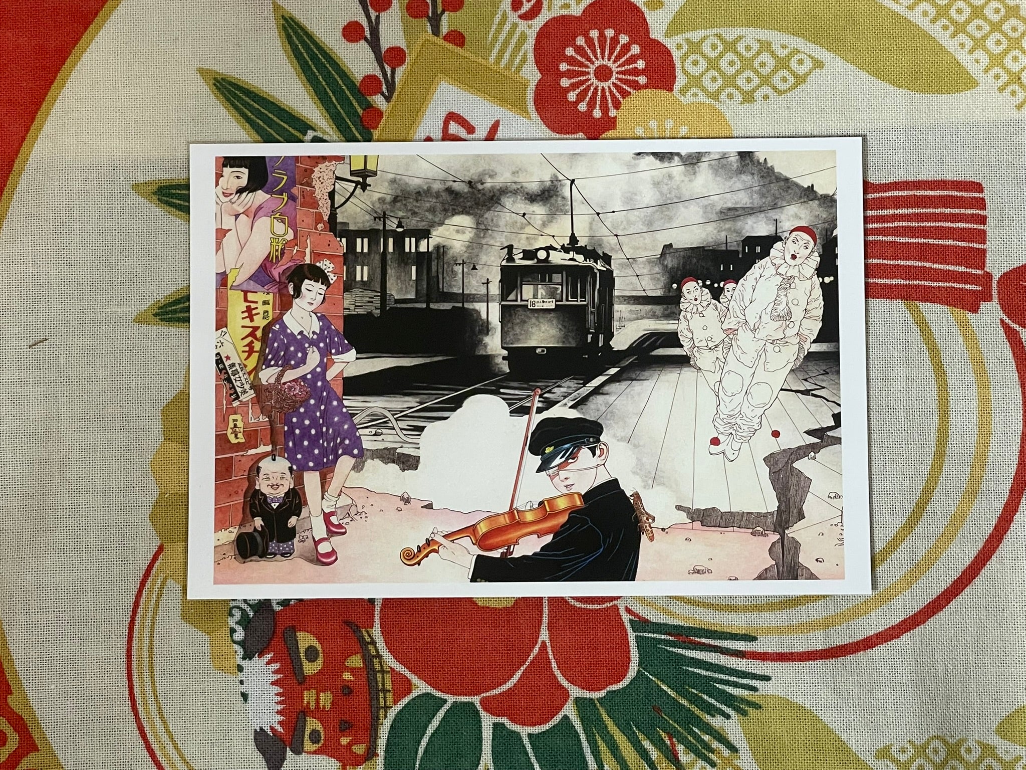 Maruo Suehiro Set of 5 Postcards