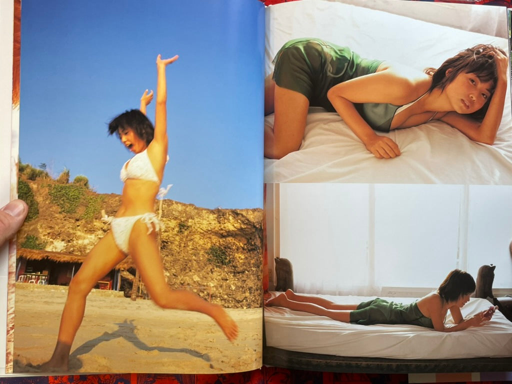 Gem Megumi Photo Collection (Obi Included) - Hardcover by Isamu Ueno (2001)