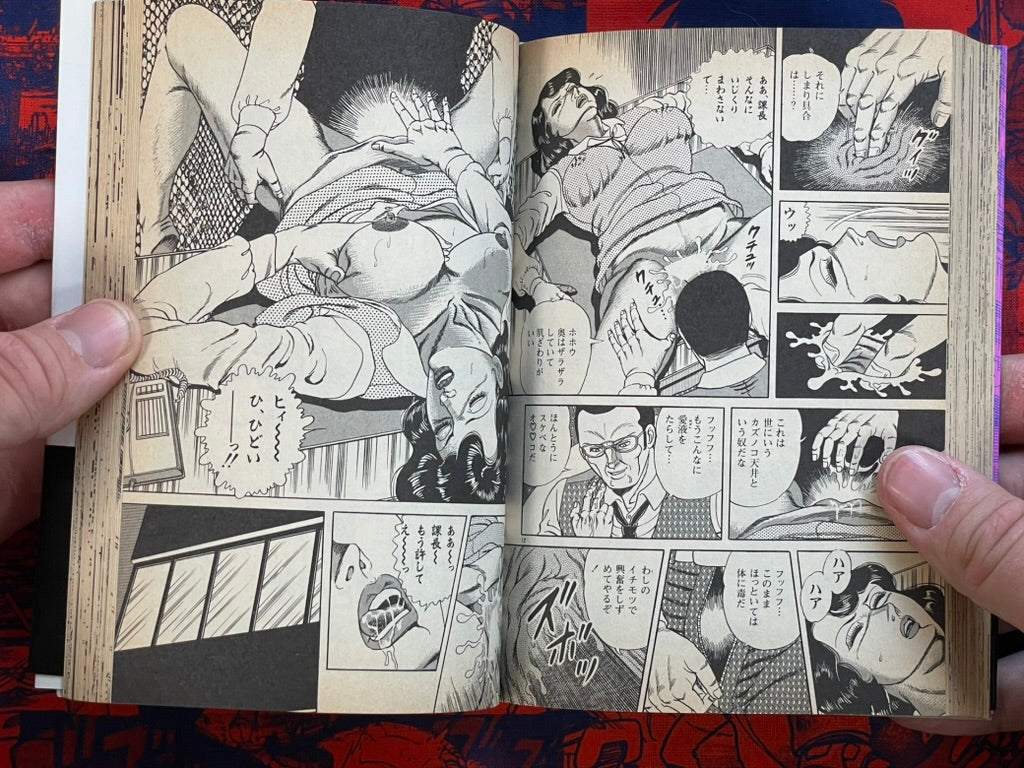 OL Adultery Hunting by Koji Sugito - bunko size (1990)