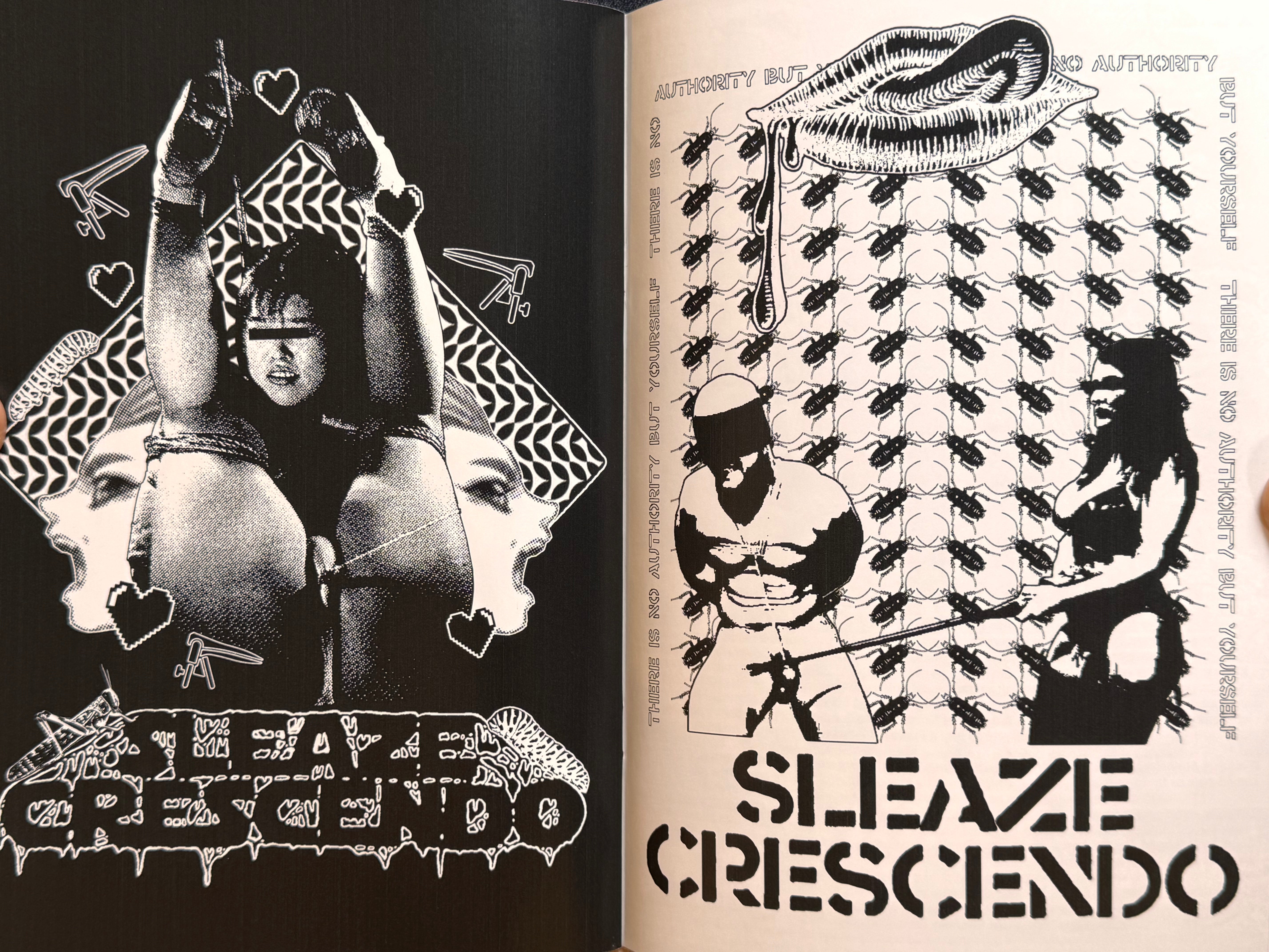 Sleaze Crescendo Issue One w/ Limited Poster & Sticker