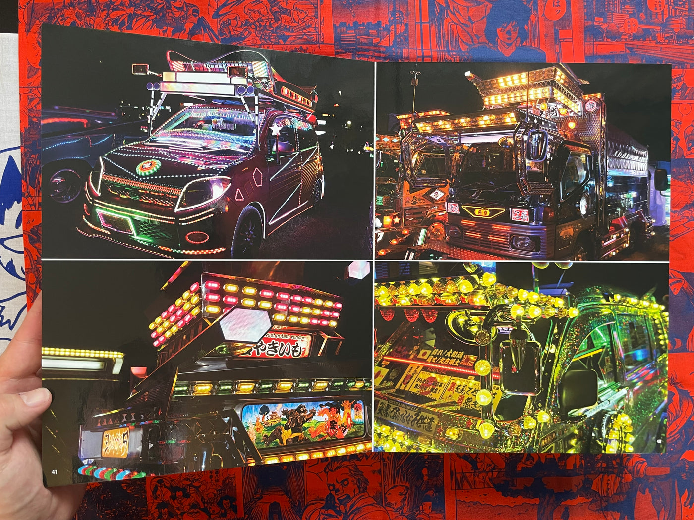 Dekotora Starships on the Road in Japan by Junji Hata (2022)