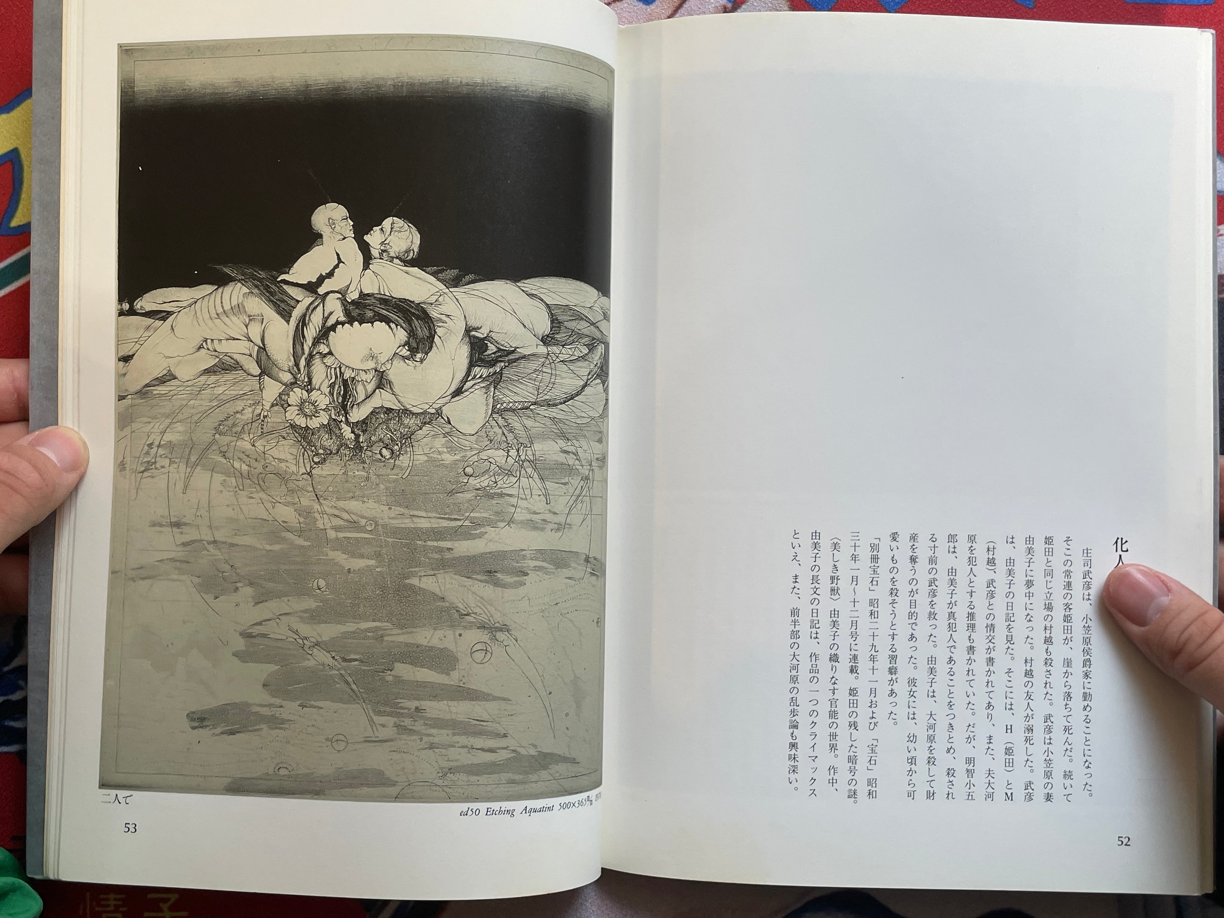 SIGNED The World of Edogawa Ranpo Illustrated by Shin Taga (1988)