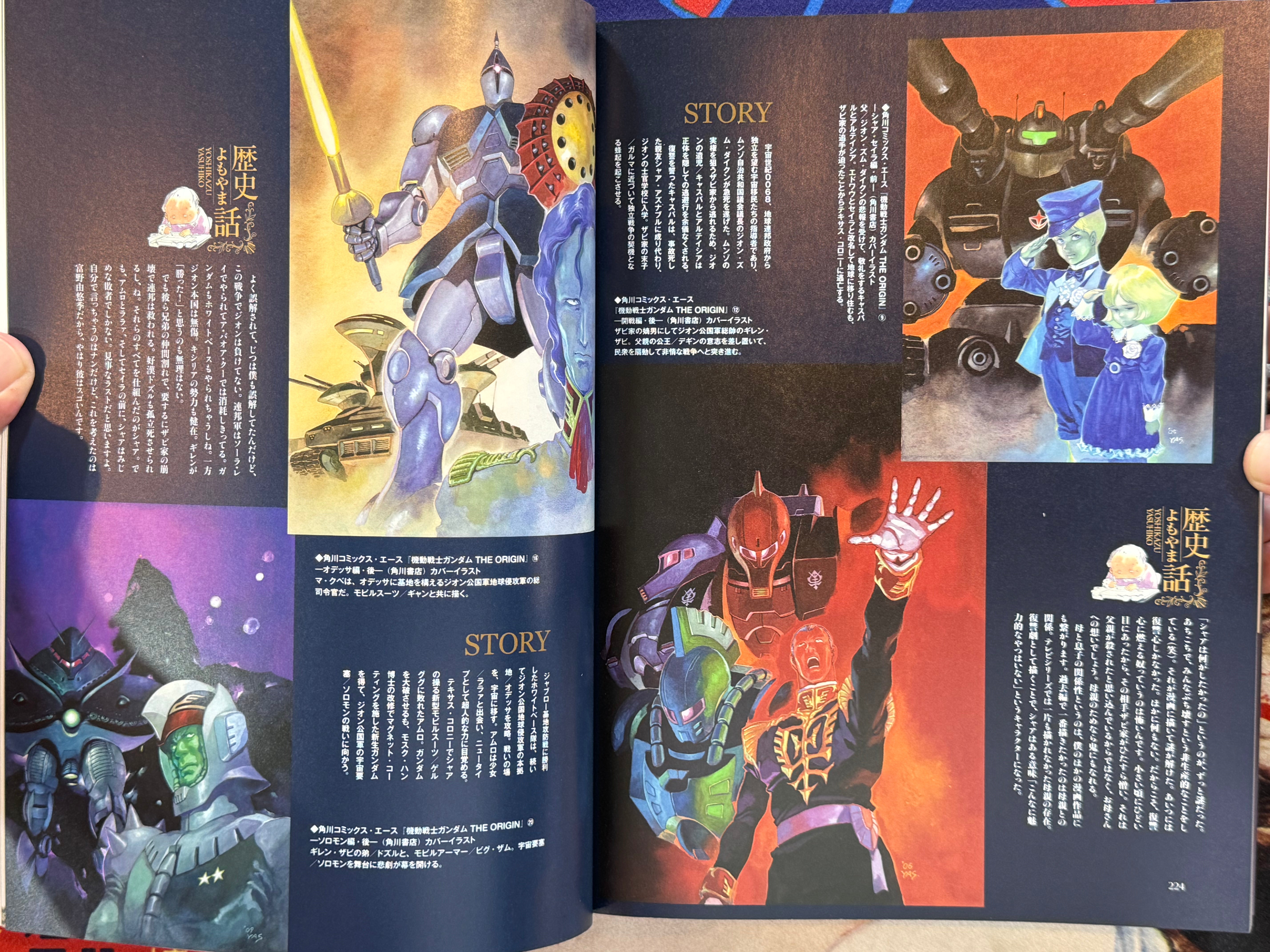 Yoshikazu Yasuhiko History Pictoral