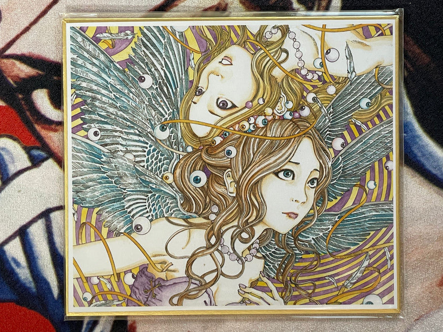 All Eyes on Us - Shintaro Kago Printed Mini Shikishi Art Board (2024)