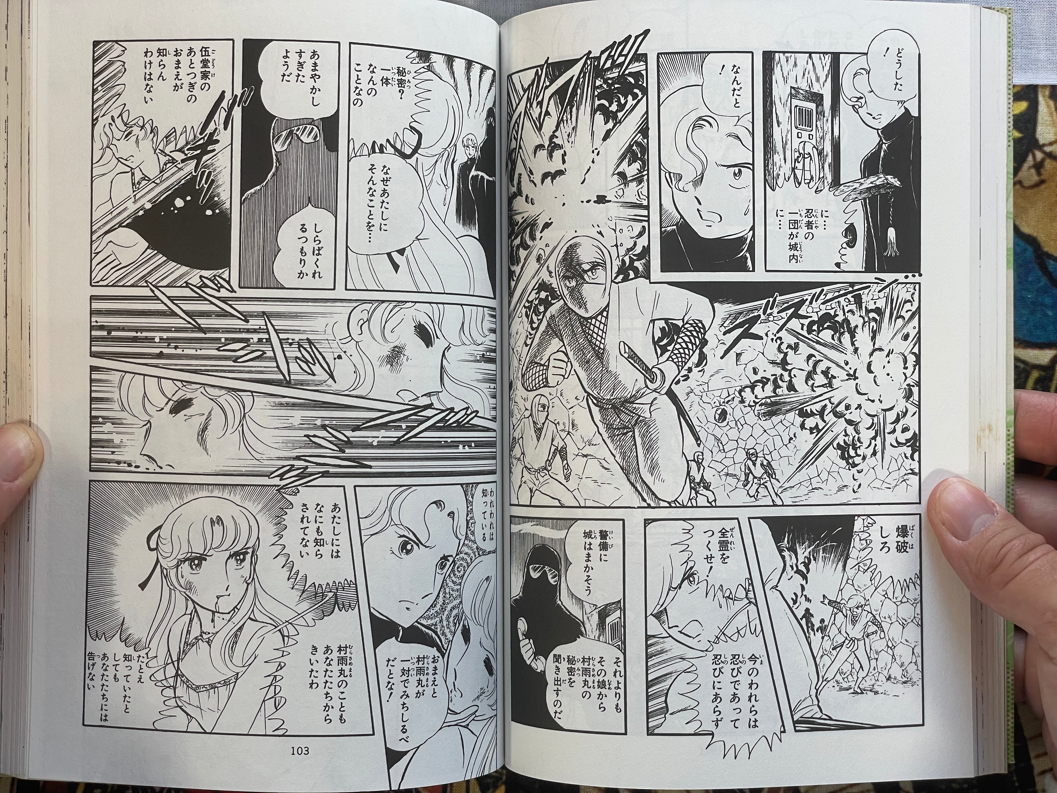 Ninja Hisho Vol. 1-2 Set by Shinji Wada (1986)