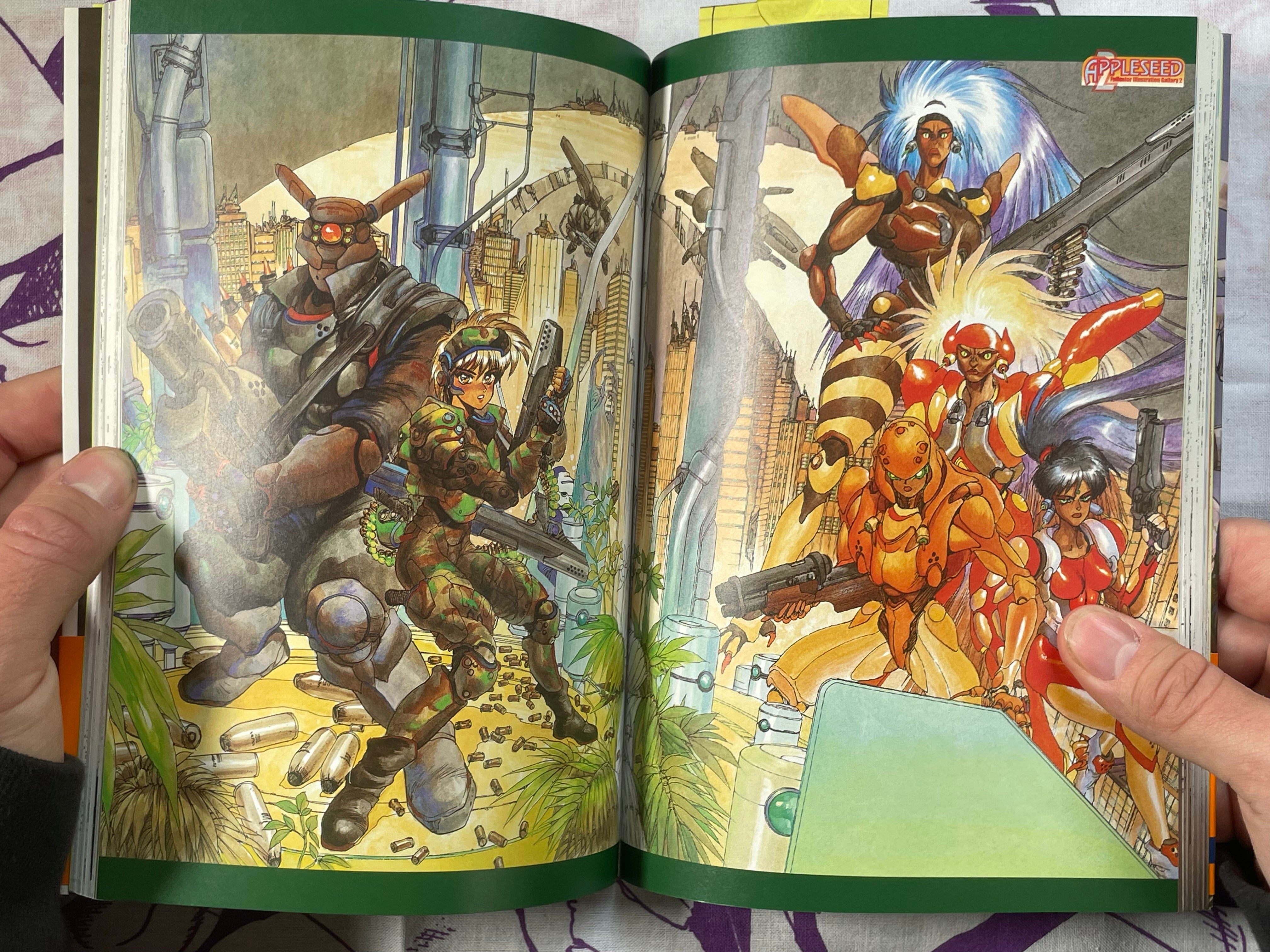 Appleseed Illust & Data by Shirow Masamune (2001)