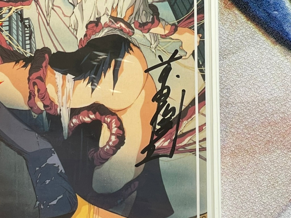 SIGNED Demon Beast Invasion 3 VHS by Toshio Maeda-thumbmail-2