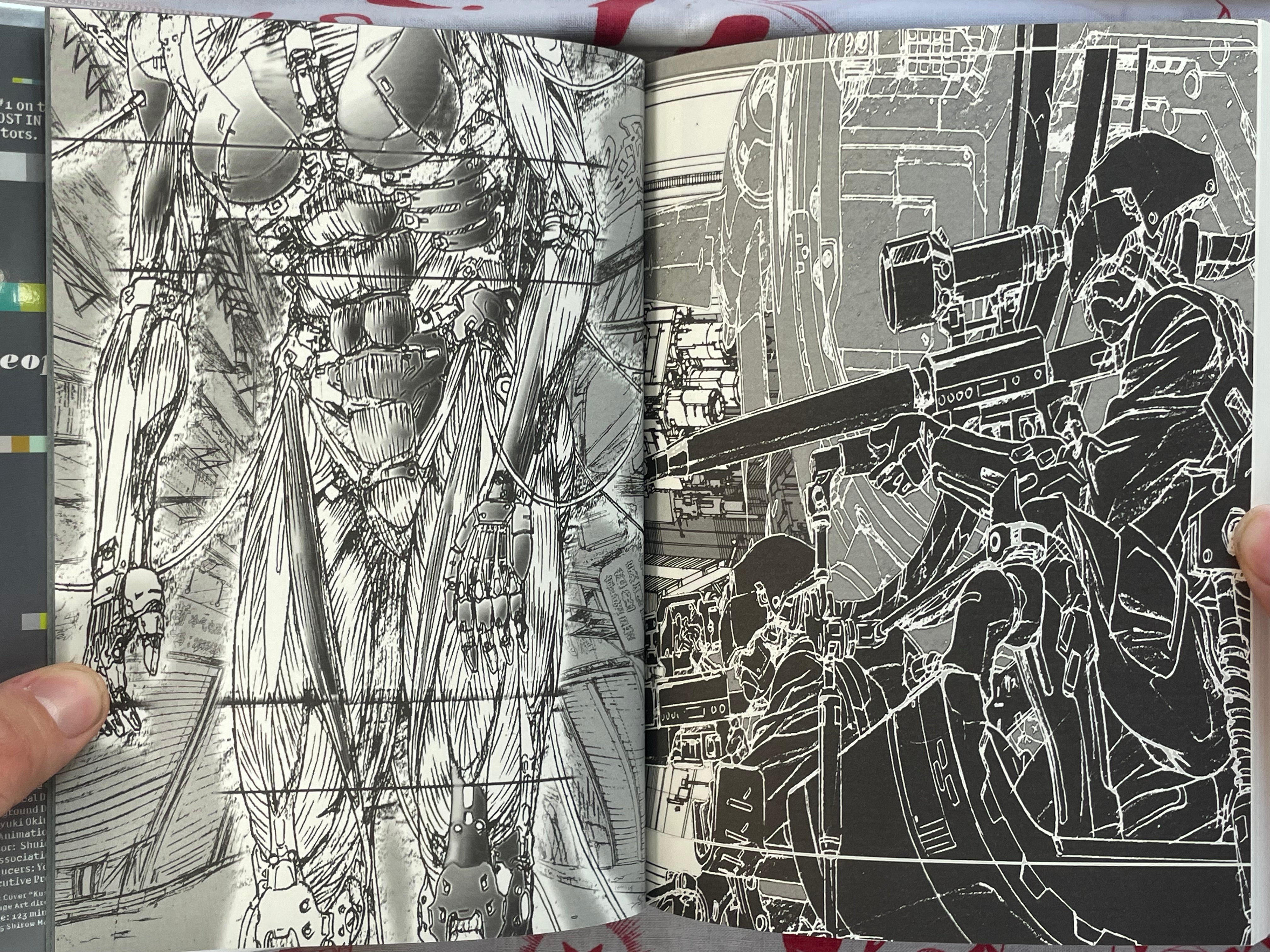 Ghost in the Shell Limited Edition DVD w/ Storyboards Book by Shirow Masamune (2004)