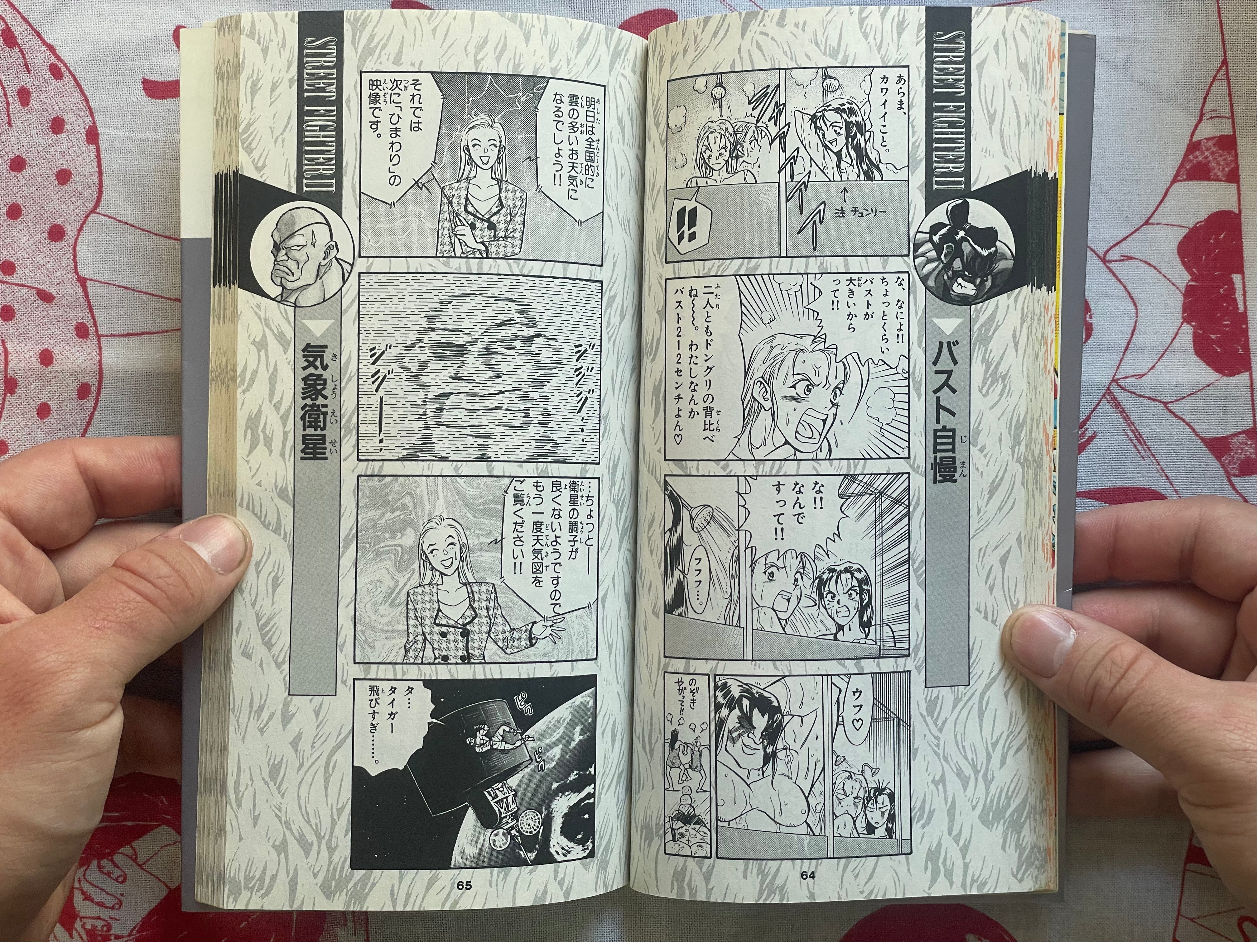 Street Fighter II 4 Panel Gag Gaiden #5 by Takashi Hashiguchi (1995)