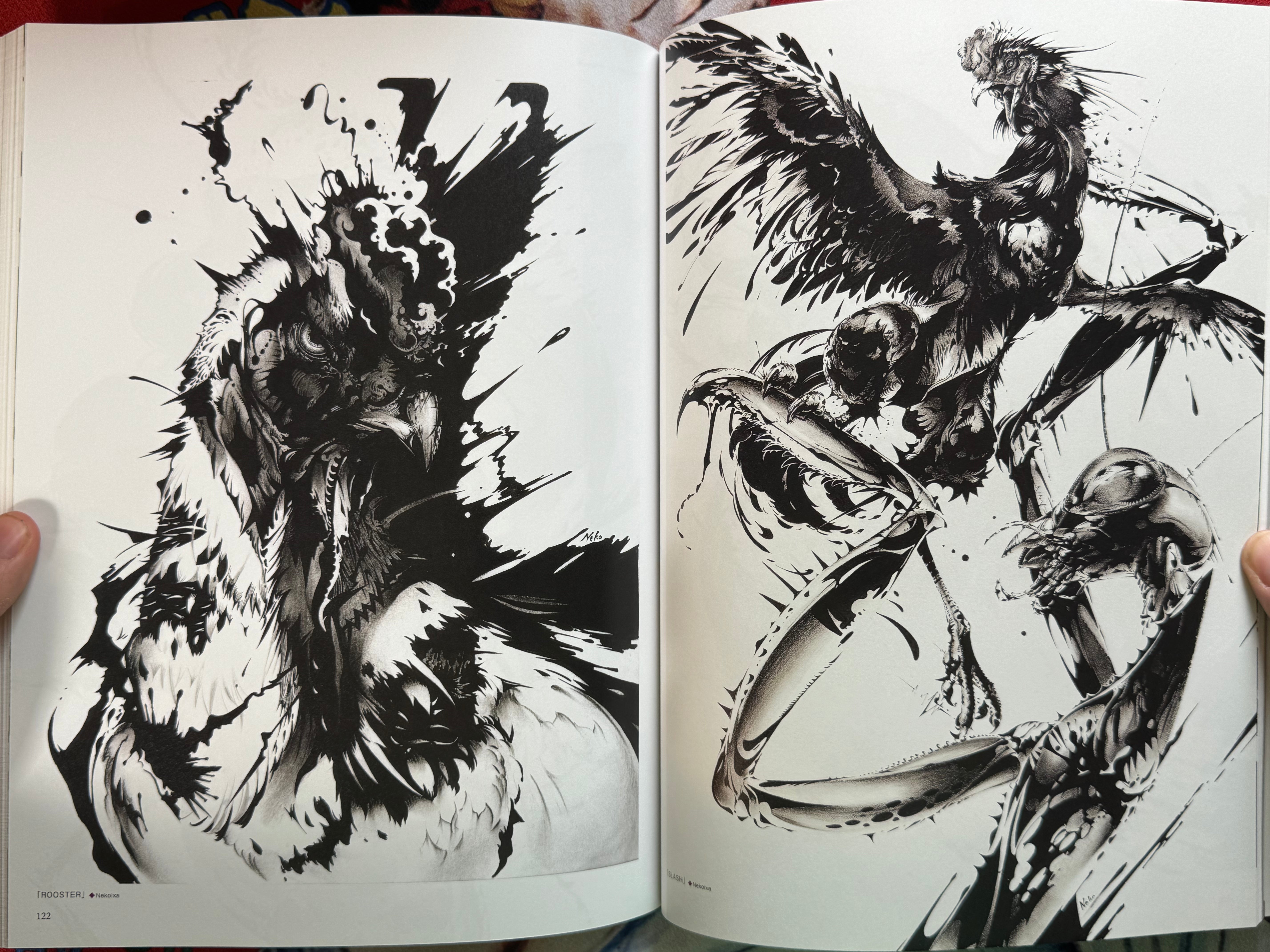 Feast and the Beast - w/ SIGNED postcard by NekoshowguN (2021)
