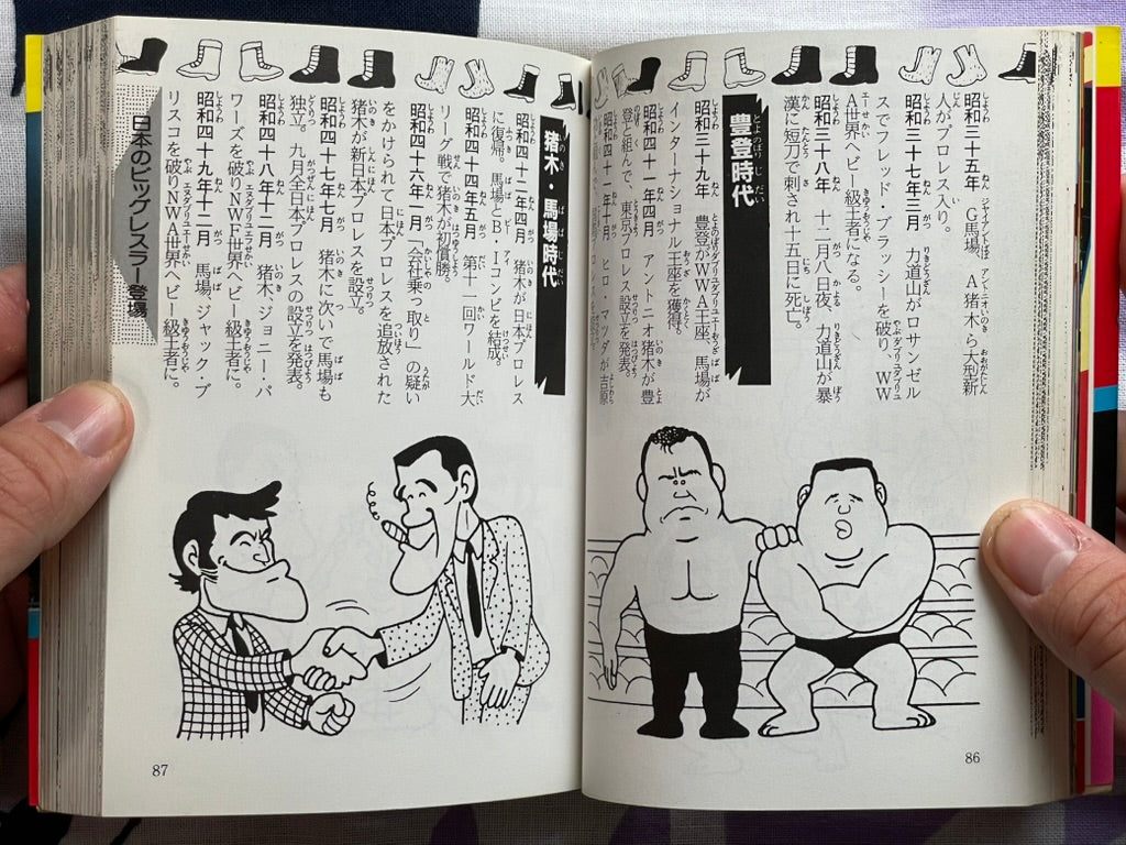 Pro Wrestling Everything All Together - Bunko Edition by Inoue Yoshihiro (1984)