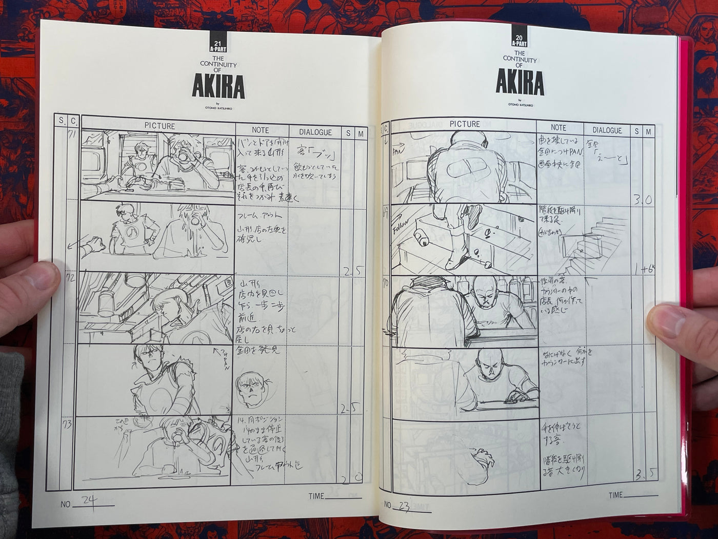 Otomo The Complete Works 21 + 22: Akira Animation Storyboards 1 + 2 (2022)