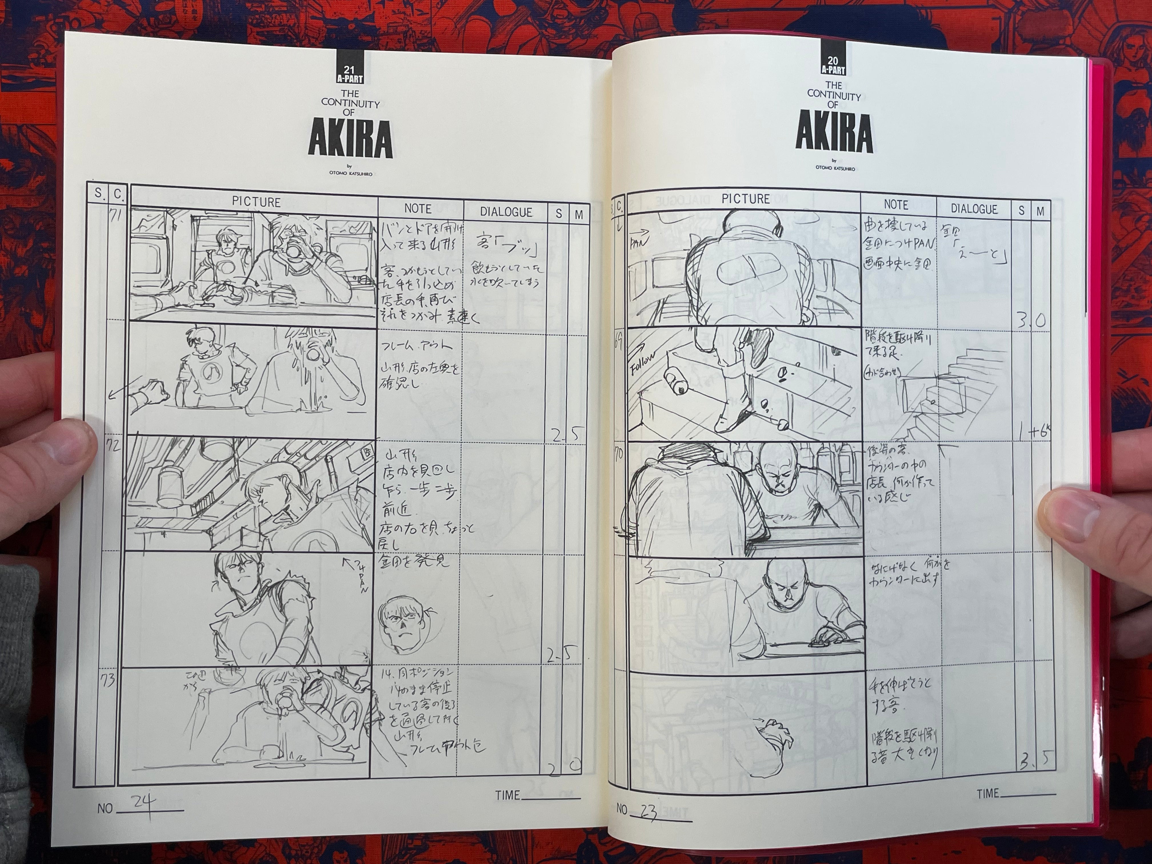 Otomo The Complete Works 21 + 22: Akira Animation Storyboards 1 + 2 (2022)
