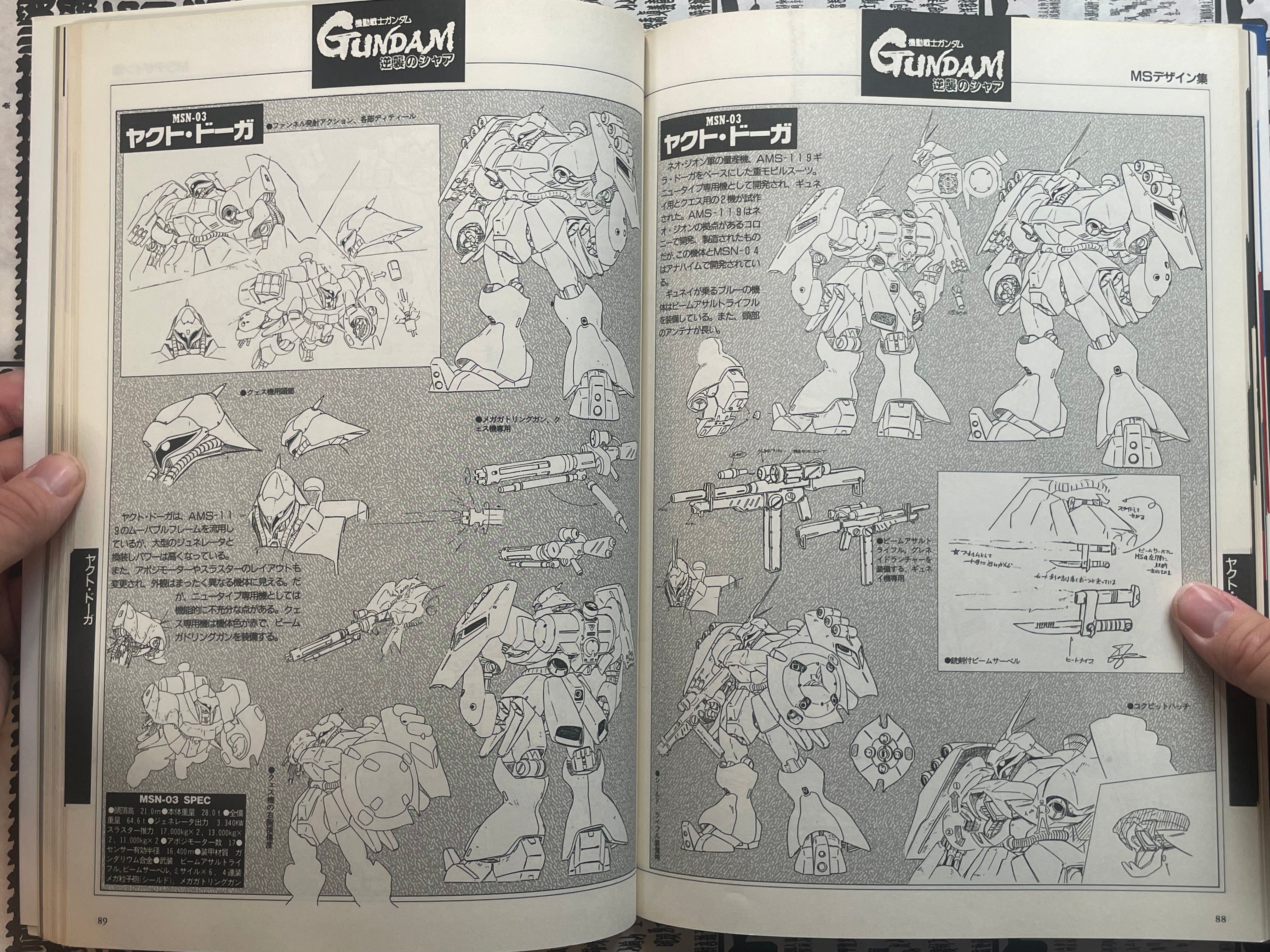 B-Club Special 15: Gundam MS Complete Collection (1988)-thumbmail-12