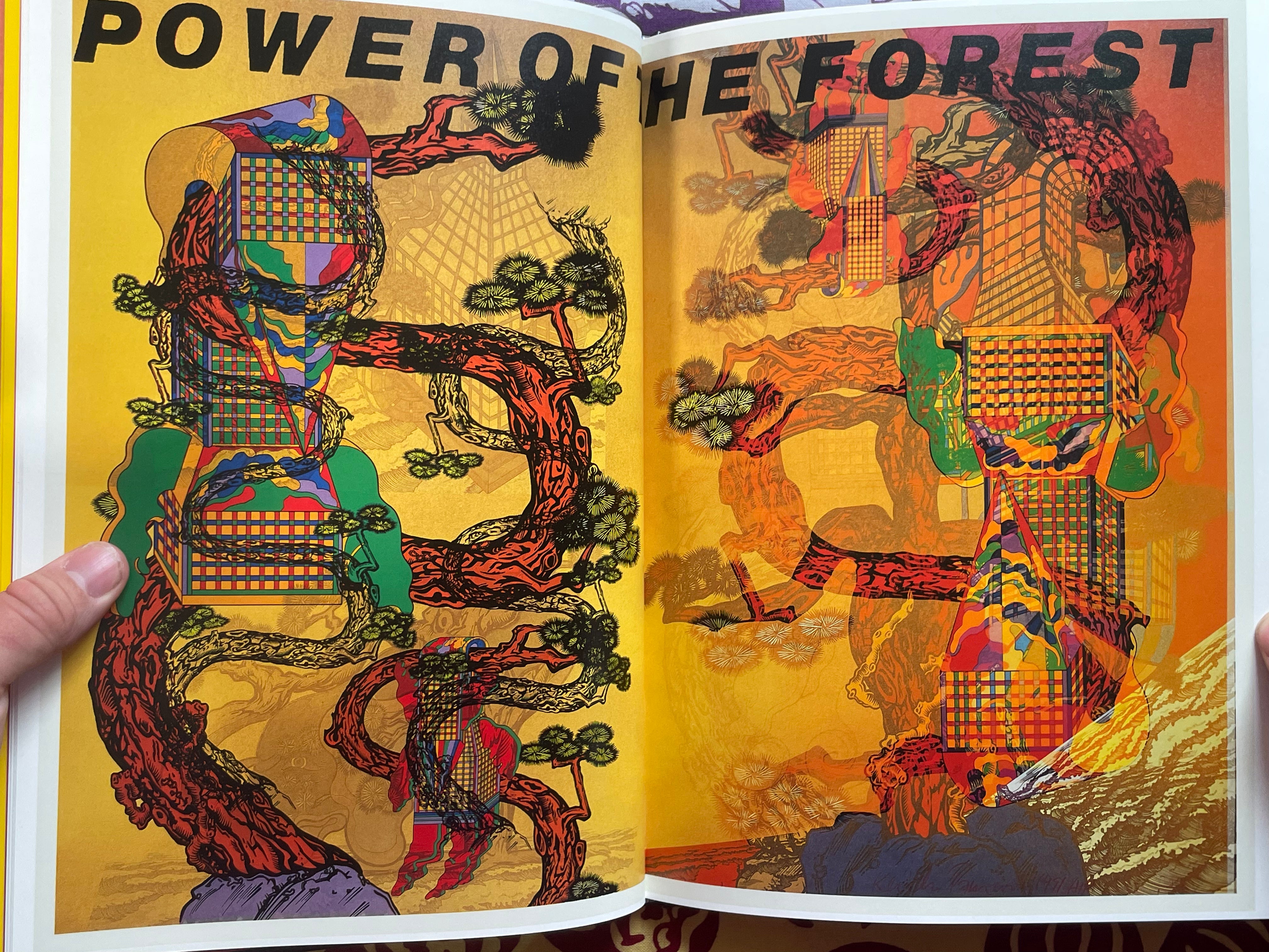 Blessing of the Forest by Keiichi Tanaami (1991)