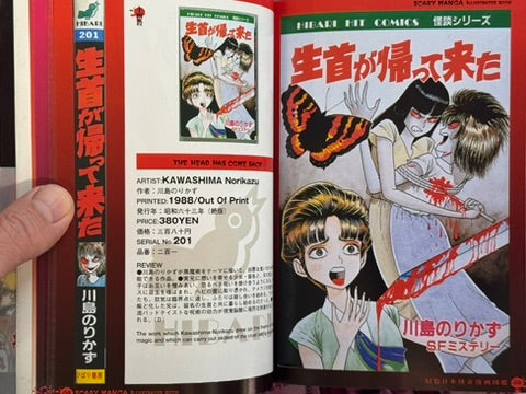 Japanese Scary Manga Illustrated (2002)