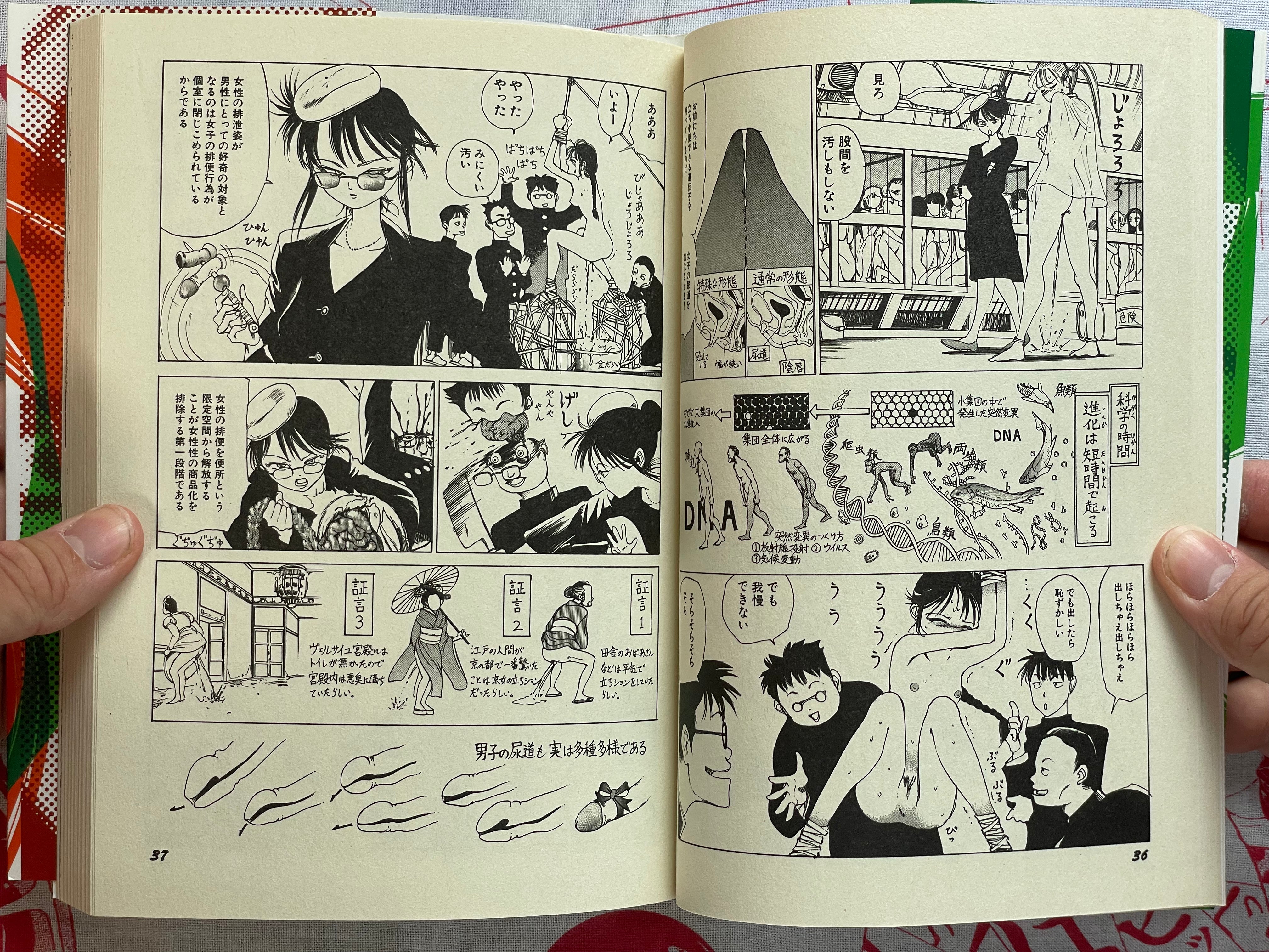 SIGNED Return Festival: Slapstick Nymphomania by Shintaro Kago (2003)