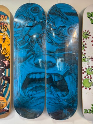 Otomo Katsuhiro Domu Skateboards (32/130 & 56/130) by Katsuhiro Otomo X Kosuke Kawamura X MEDICOM