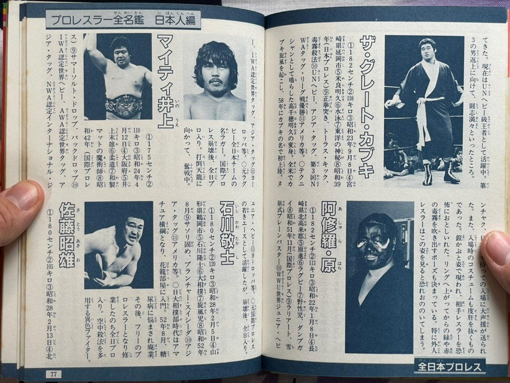 Definitive Edition: Introduction to Pro Wrestling by Big Wrestler (1984)