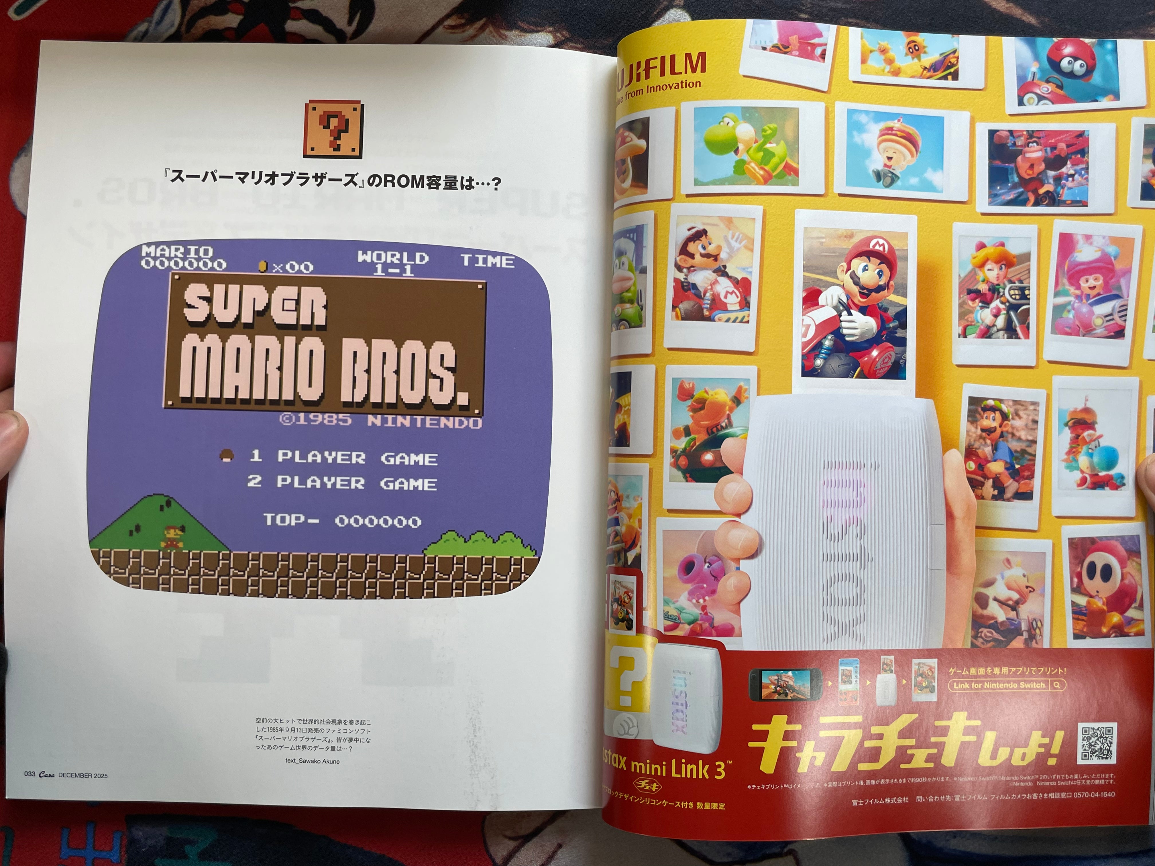 Casa Brutus Magazine No. 308 - Super Mario Bros (12/2025)