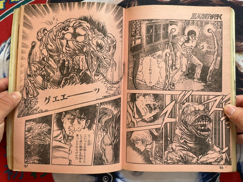 SIGNED Manga Erotopia (3/1987) ft. Habu Goes Forth by Toshio Maeda-thumbmail-4