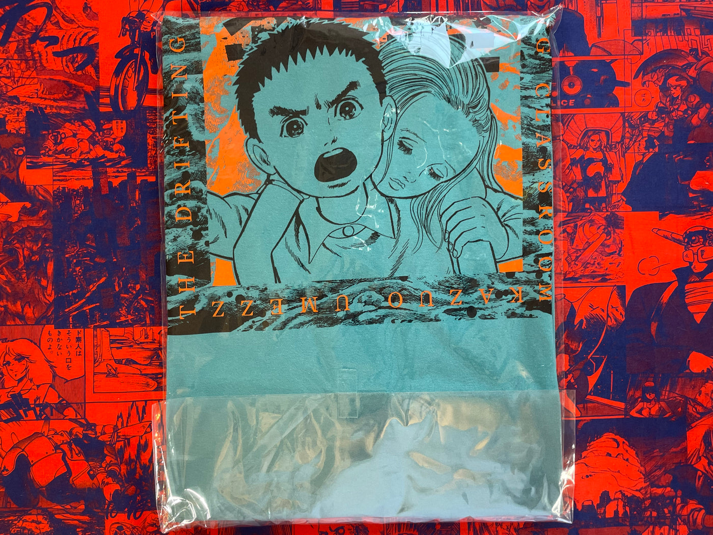 Umezz / Umezu Kazuo 70th Anniversary Pop Up Shirt - Blue, Size L (2025)